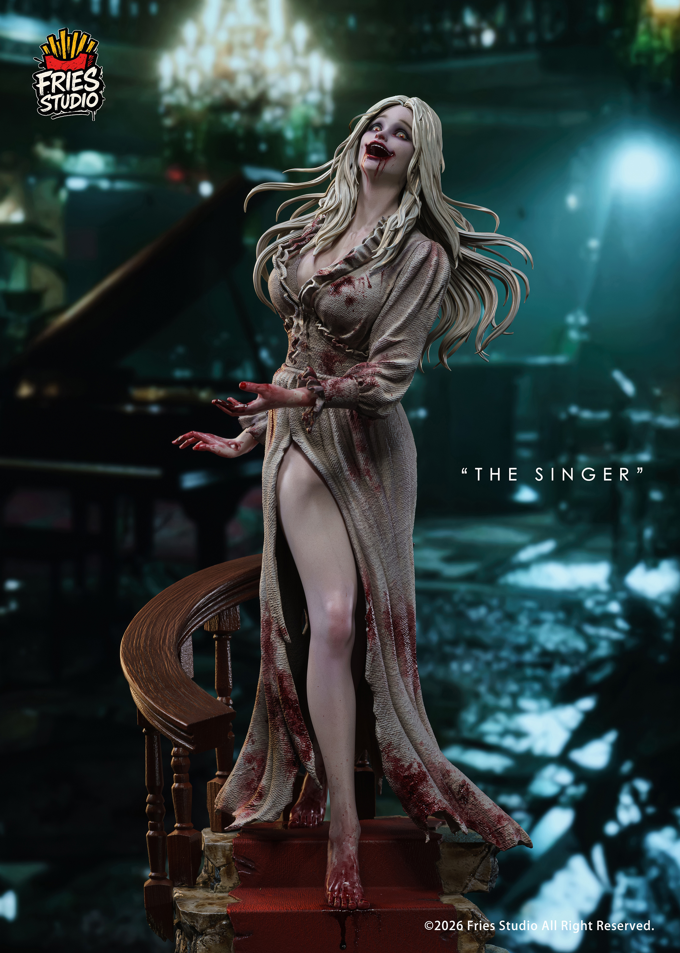 【Pre-sale】1/3 Scale The Singer-Resident Evil-Fries Studio