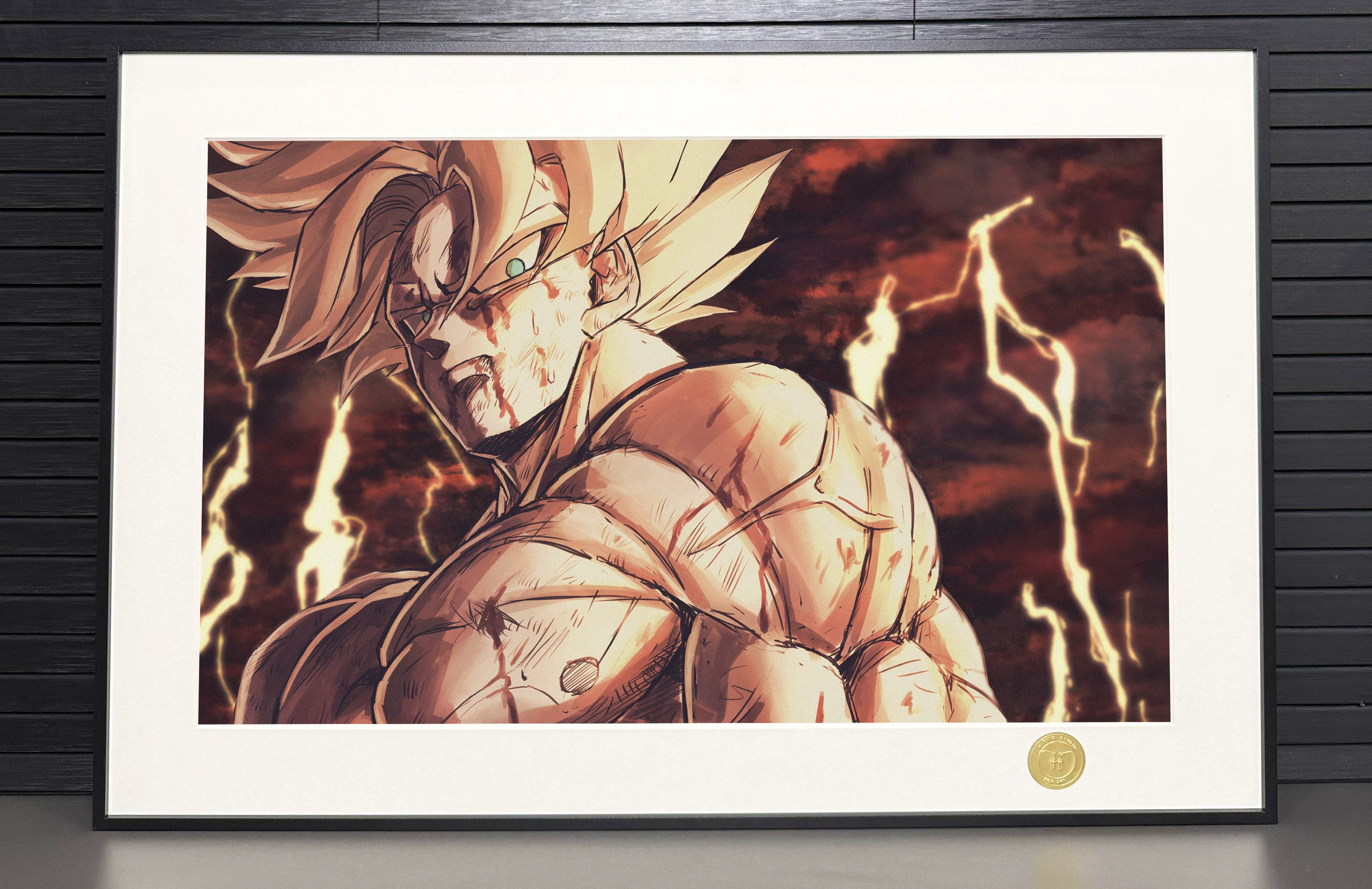 【Pre-sale】Decorative Painting of Injured Goku-H2 Studio