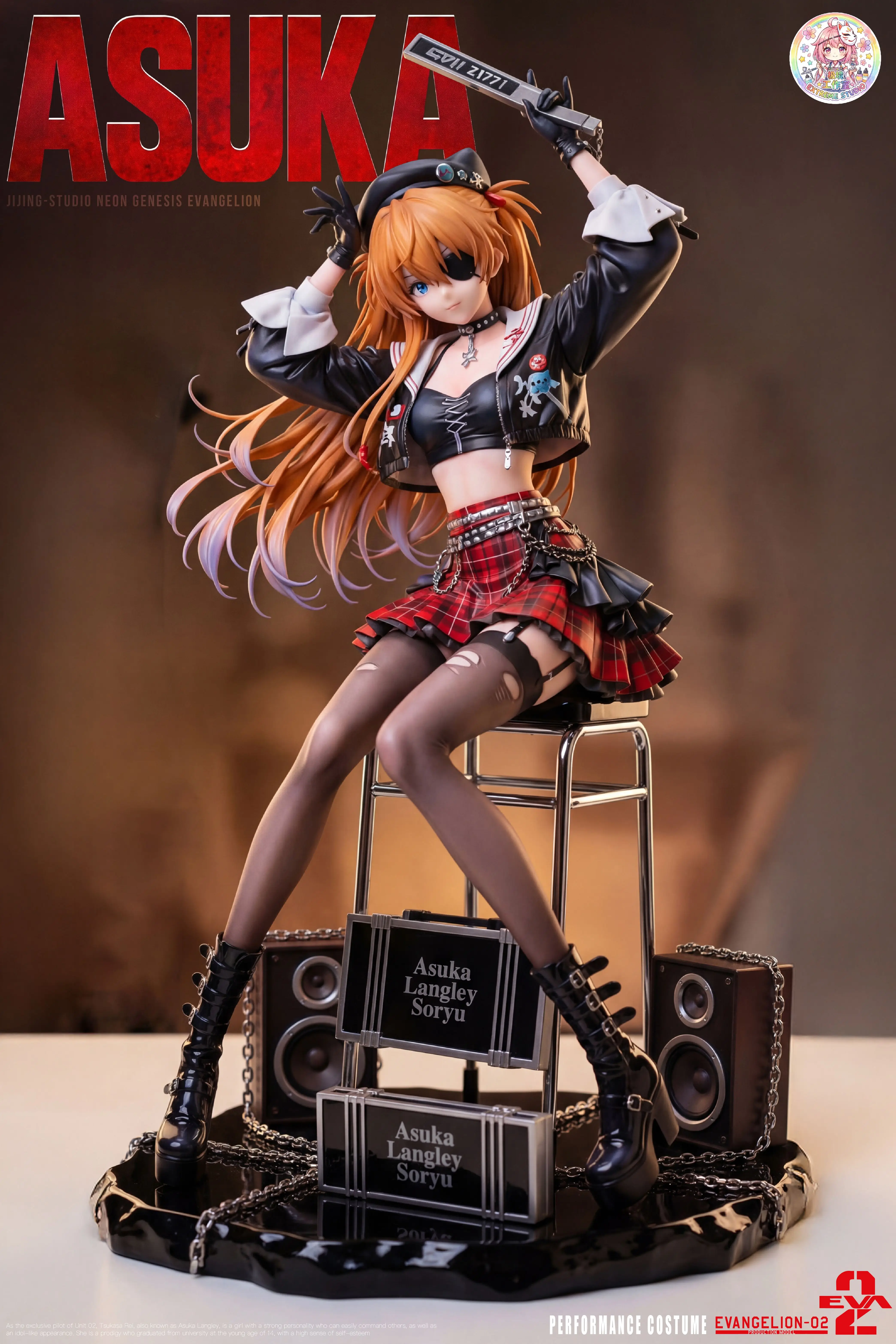 【Pre-sale】1/6 Scale Rock Asuka-EVA-Exstreme Studio