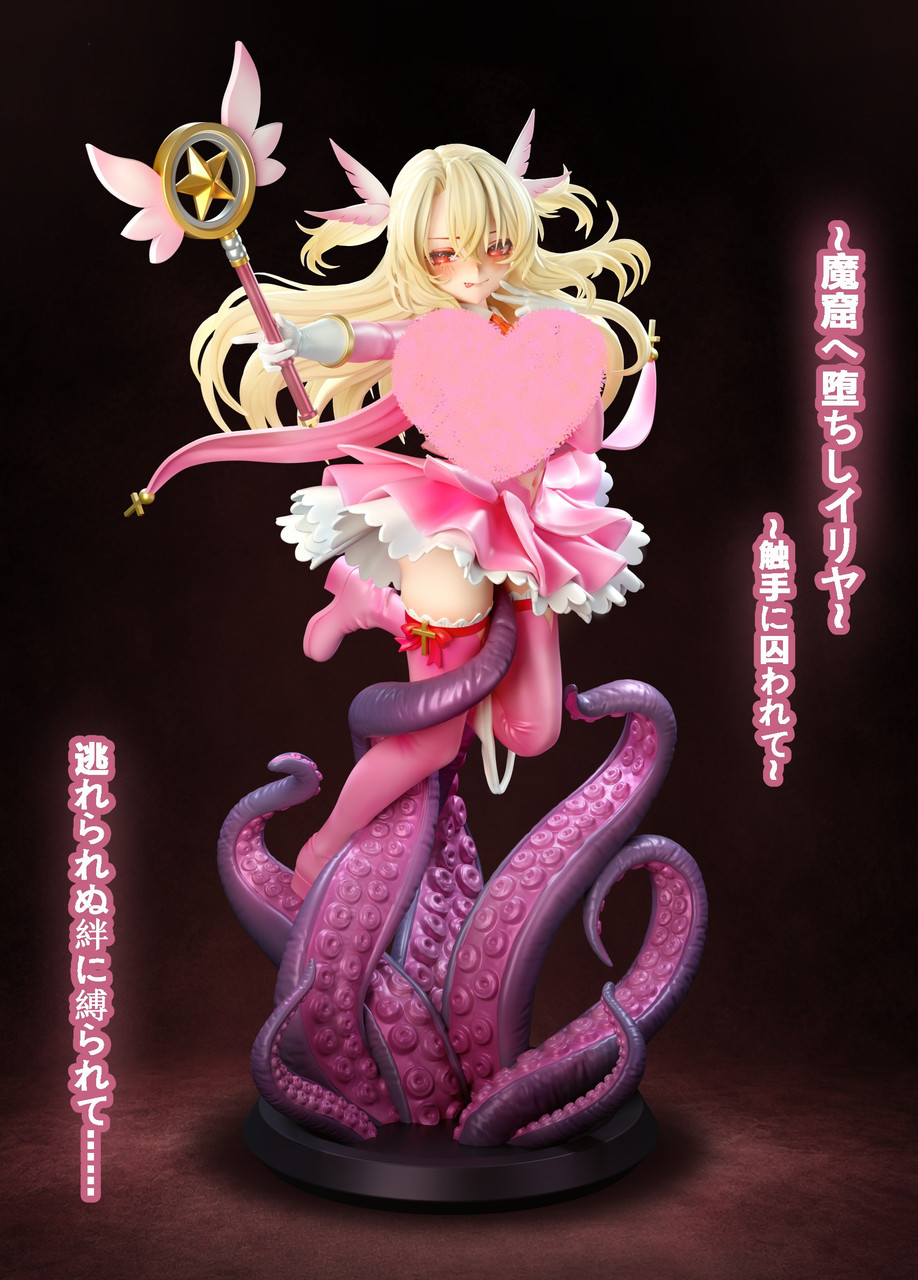 【Pre-sale】1/6 Scale Illyasviel von Einzbern vs Tentacle-Fate/Stay Night-Tentacle Studio