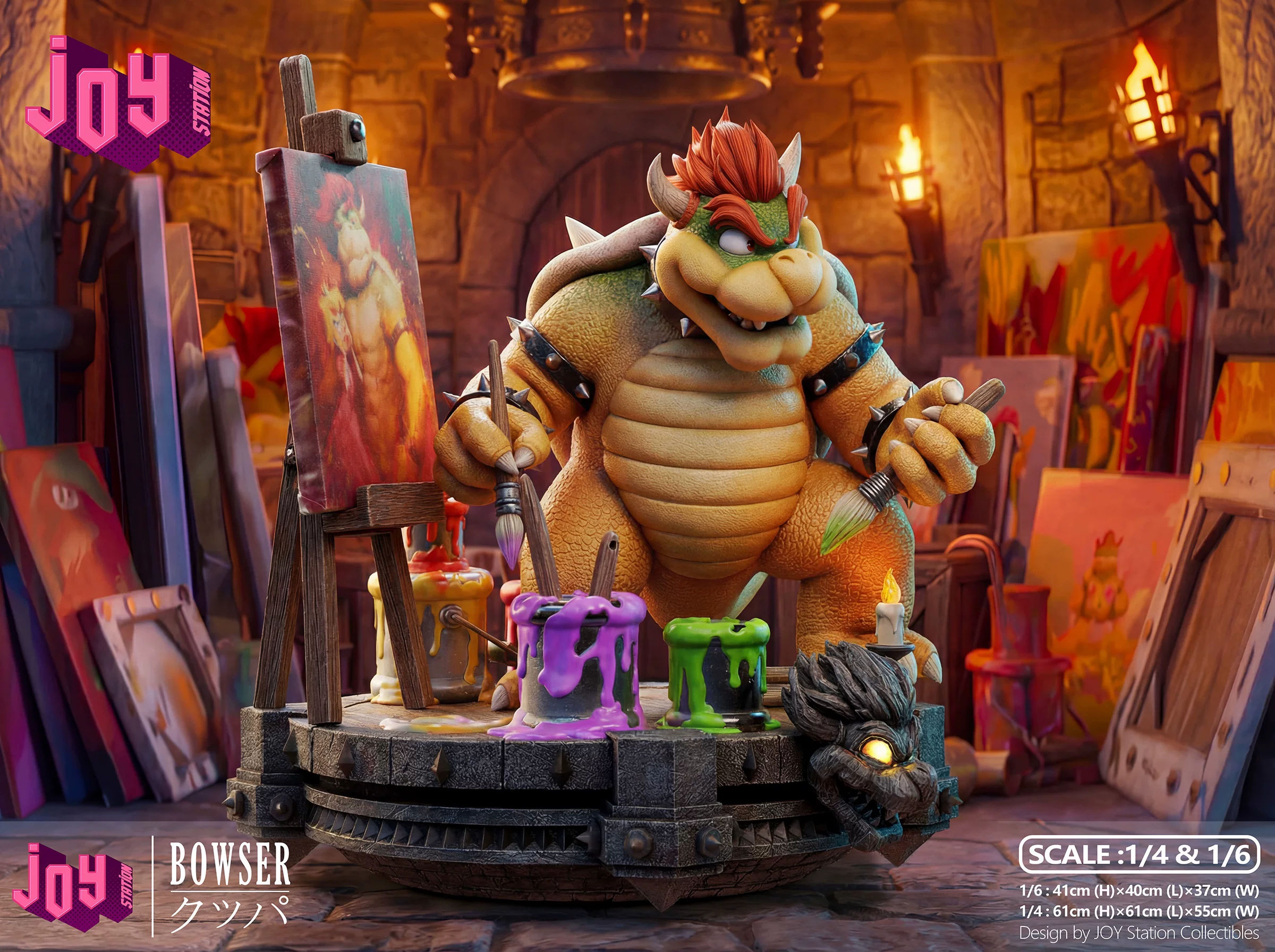 【Pre-sale】1/6 and 1/4 Scale Bowser 2.0-Joy Station Studio