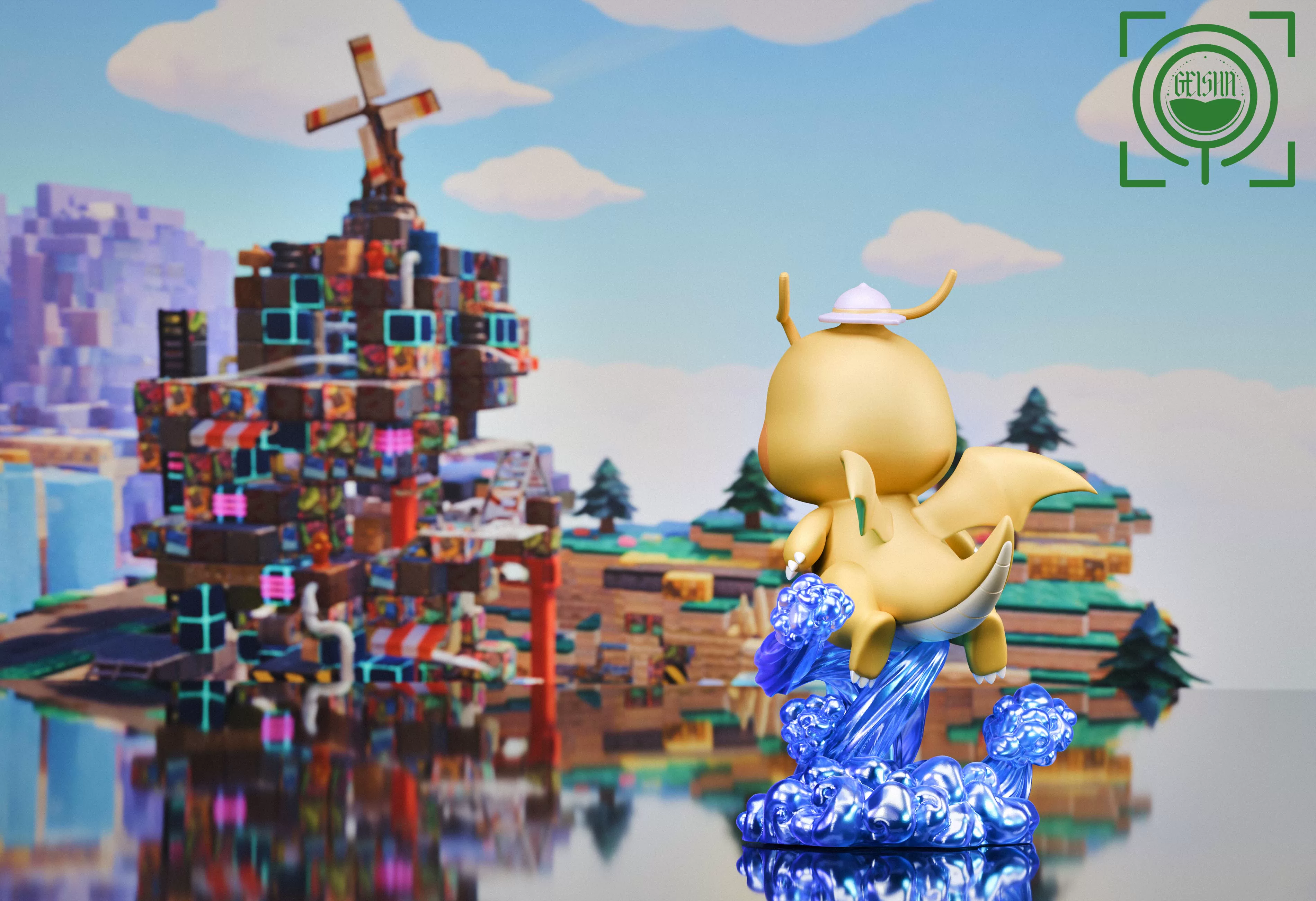 【Pre-sale】Pokopia Ditto Dragonite Form-GEISHA Studio