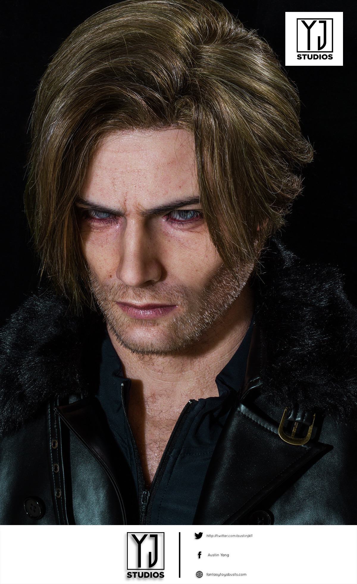 【Pre-sale】1/1 Scale Bust of Leon Scott Kennedy-YJ Studio