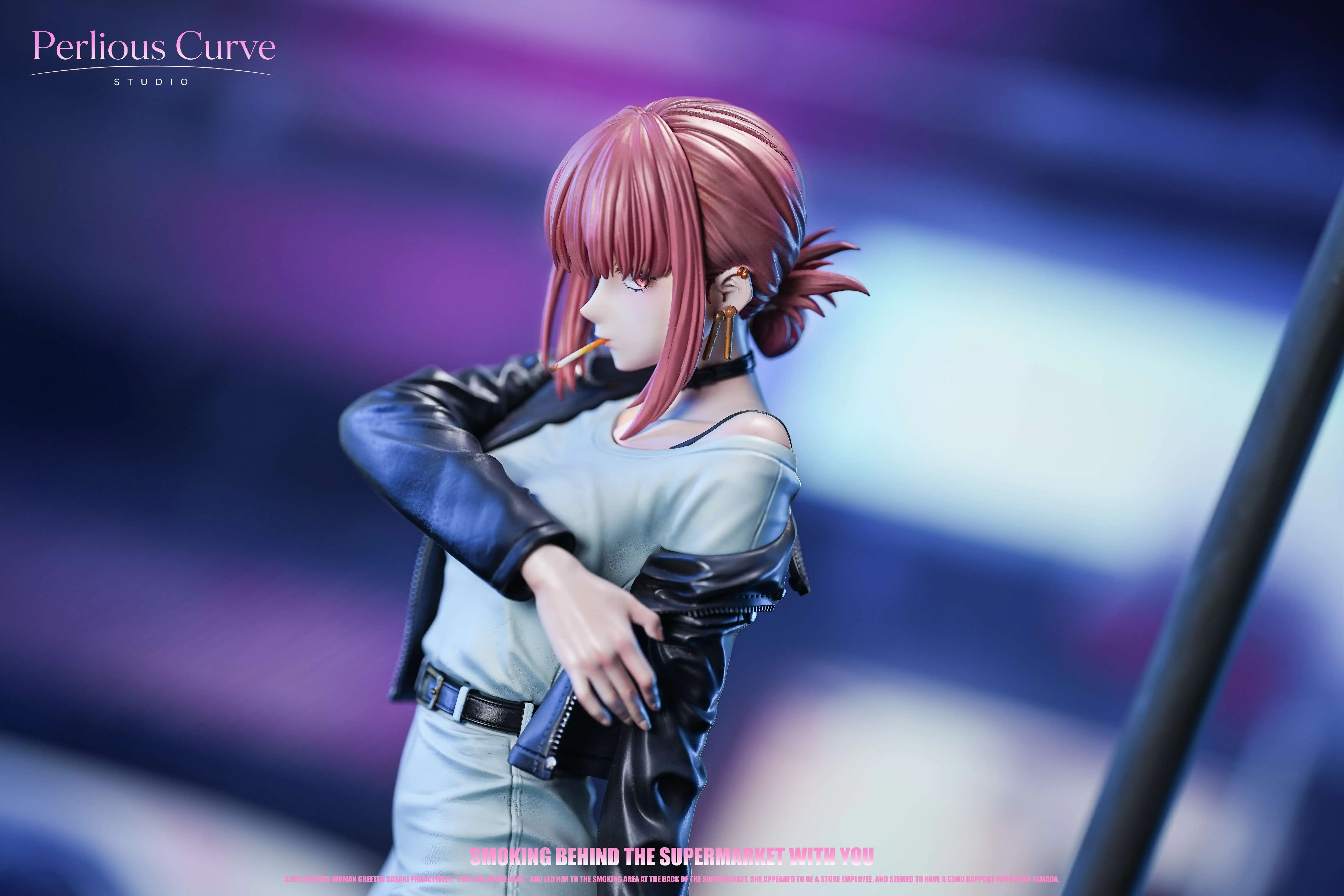 【Pre-sale】1/6 Scale Tayama-Smoking Behind the Supermarket-Perilous Curve Studio