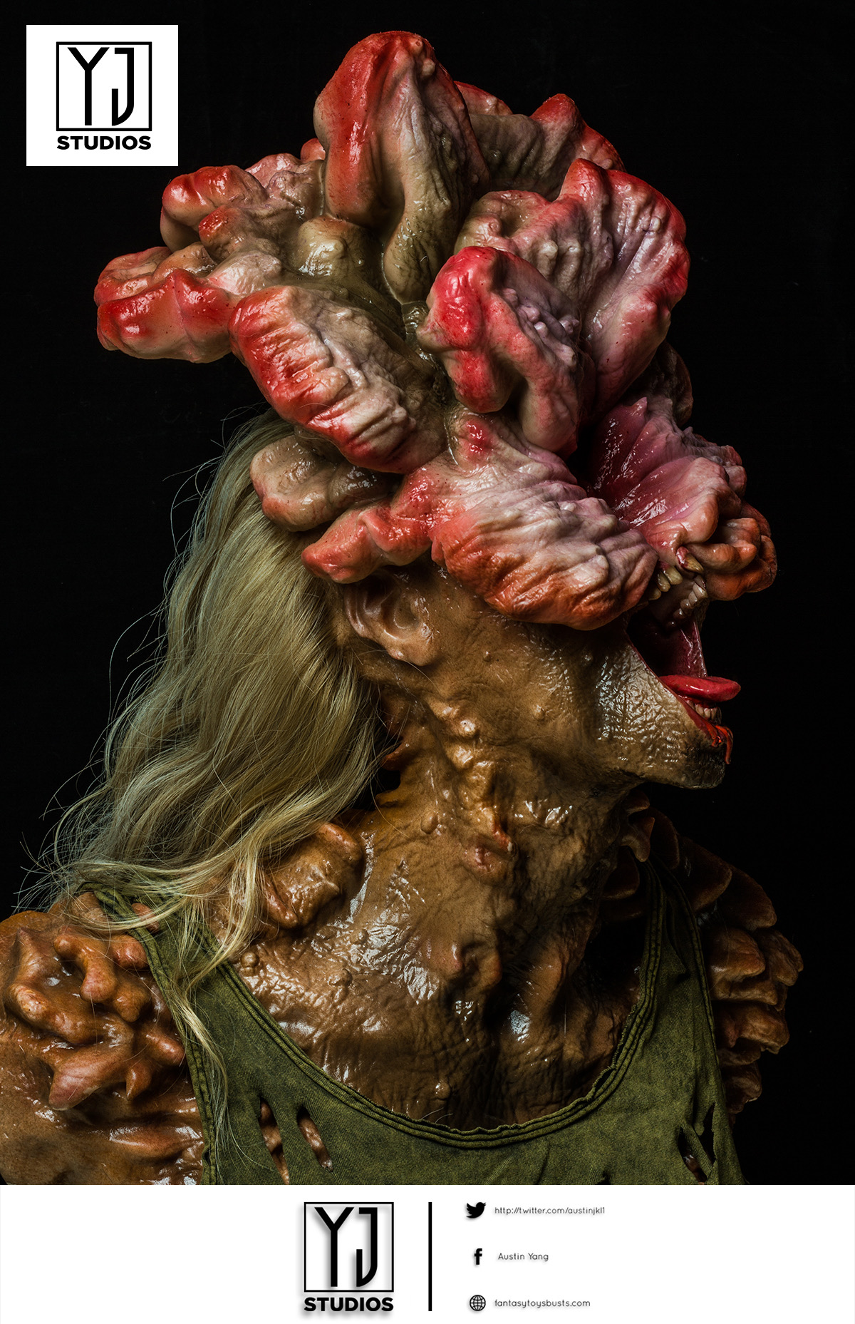 【Pre-sale】1/1 Scale Bust of Infected-YJ Studio