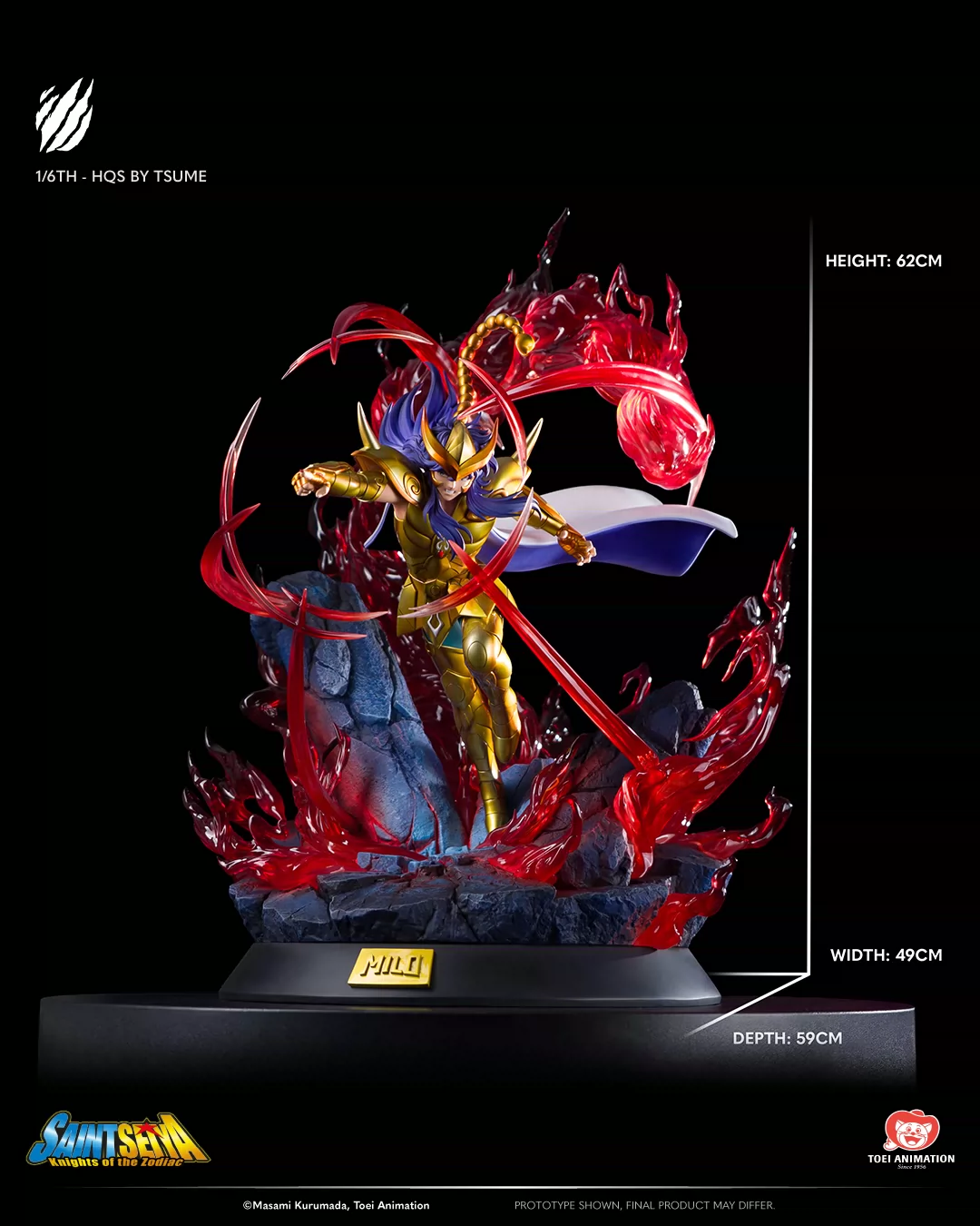 【Pre-sale】1/6 Scale Milo-Saint Seiya-TSUME Studio