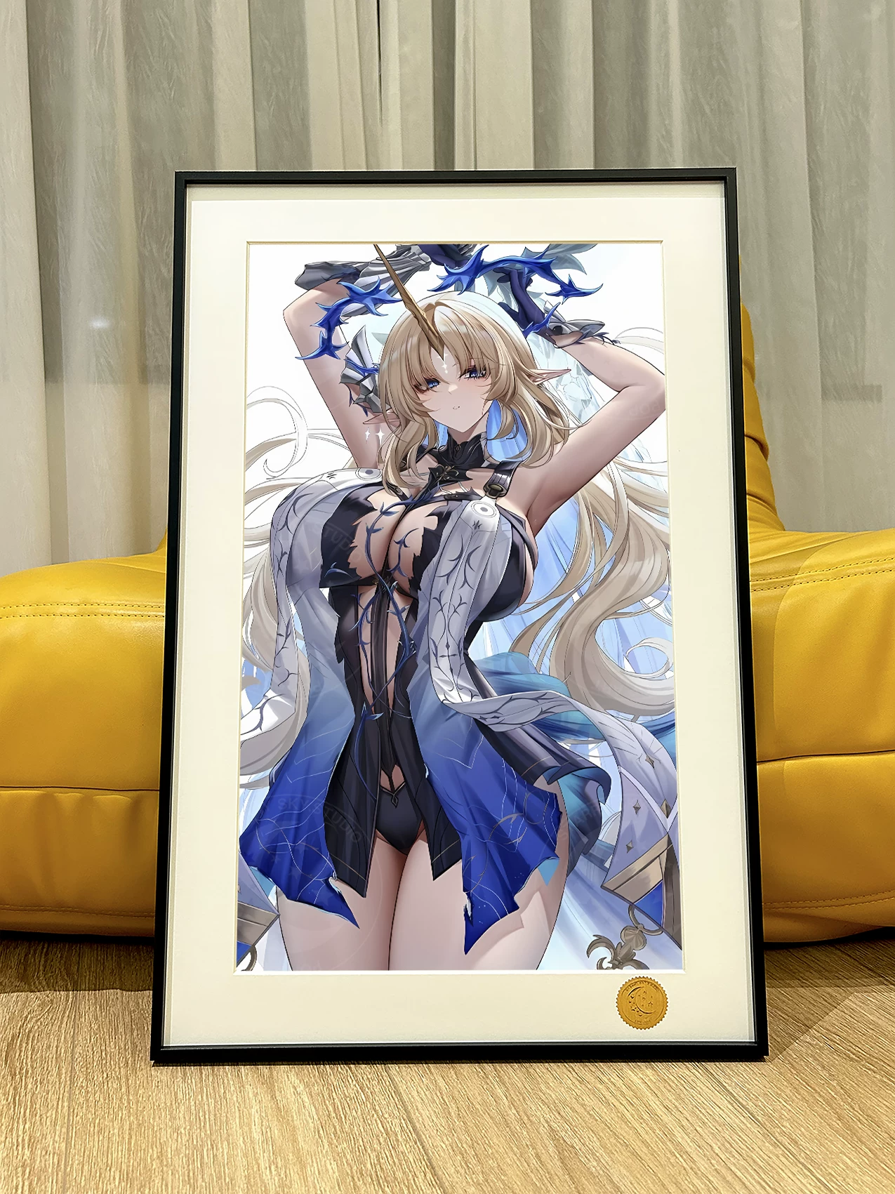 【Pre-sale】Decorative Painting of Blue Cloth Cartethyia-Wuthering Wave-XingKong Studio