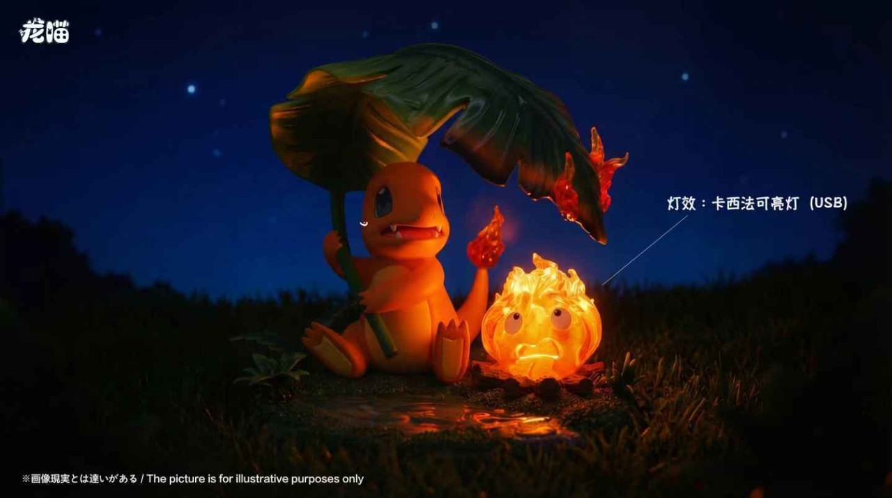 【Pre-sale】Charmander and Calcifer with LED-LongMiao Studio