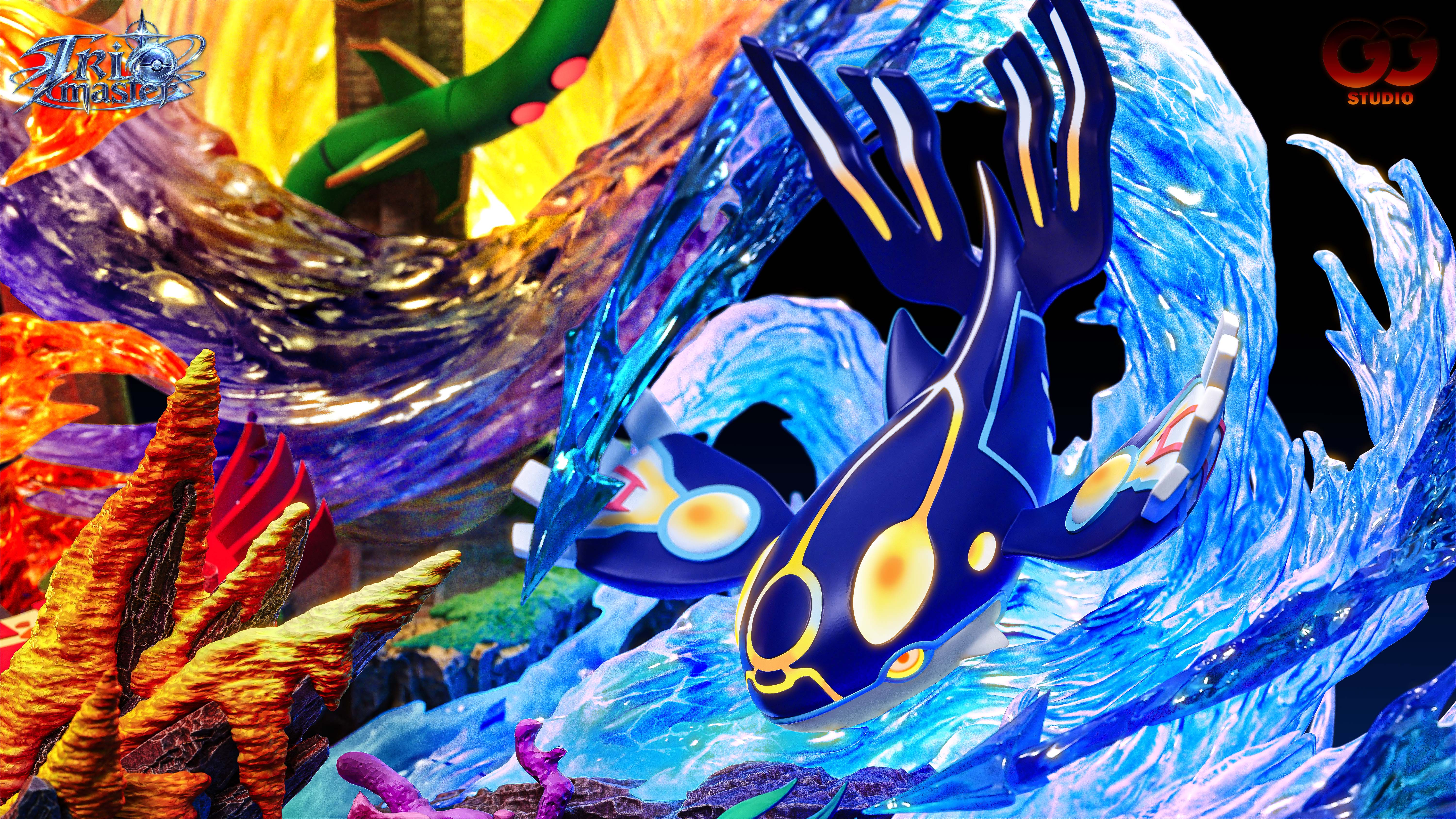 【Pre-sale】Groudon, Kyogre and Rayquaza-Pokemon-Gugu Studio