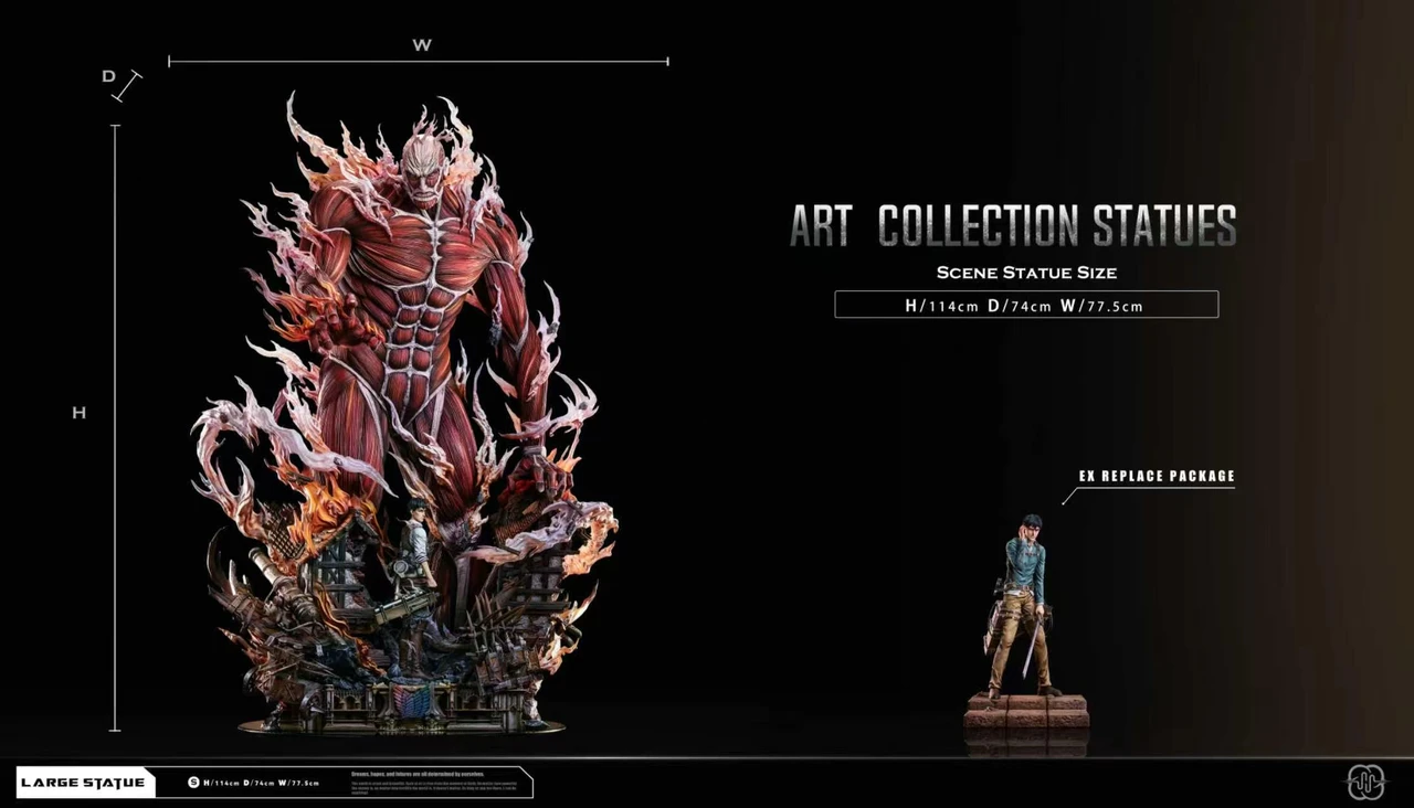 【Pre-sale】Bertholdt Hoover and Colossal Titan-Attack on Titan-Hertz Studio