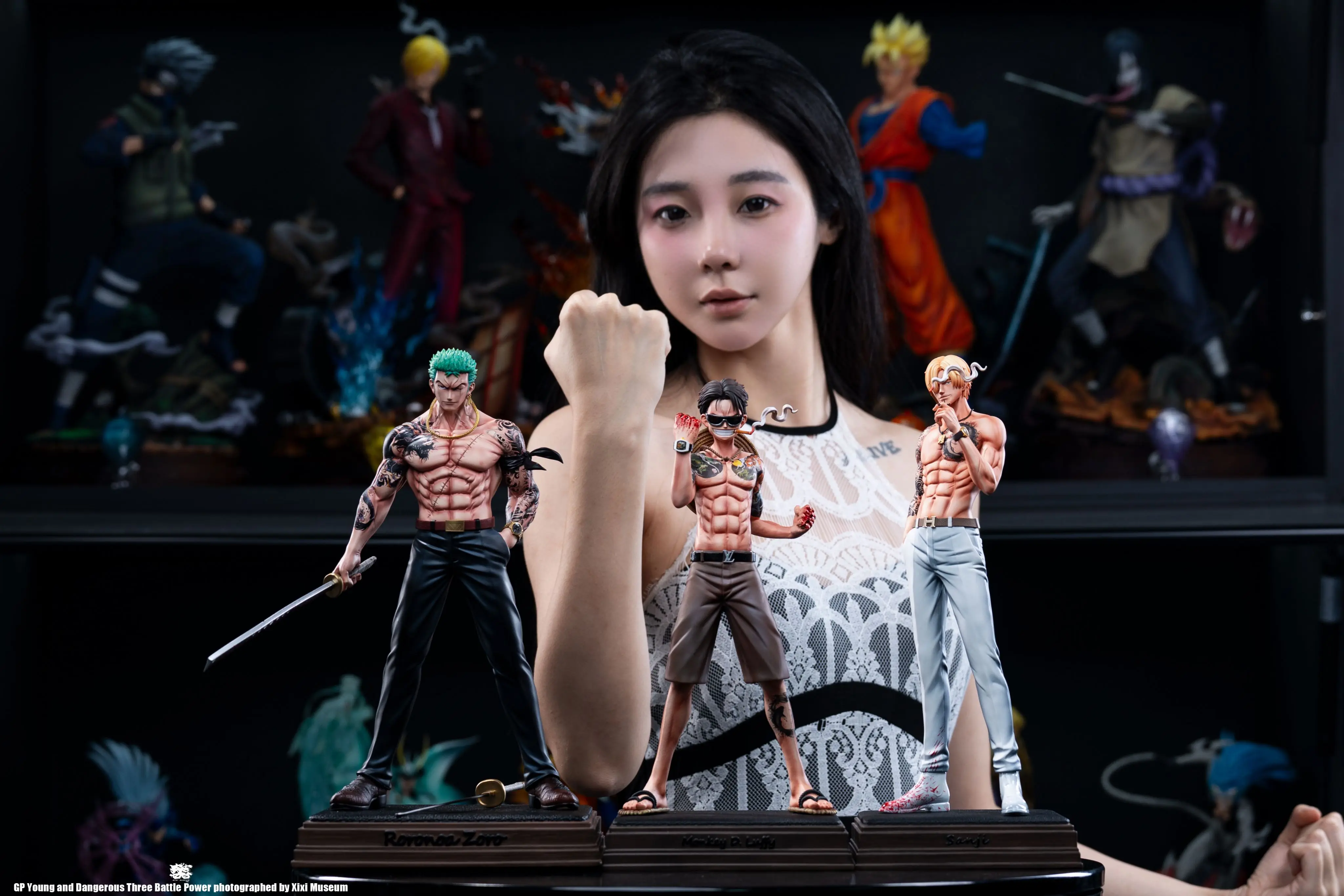 【Pre-sale】1/6 and 1/4 Scale Luffy, Sanji and Zoro-One Piece-GP Studio