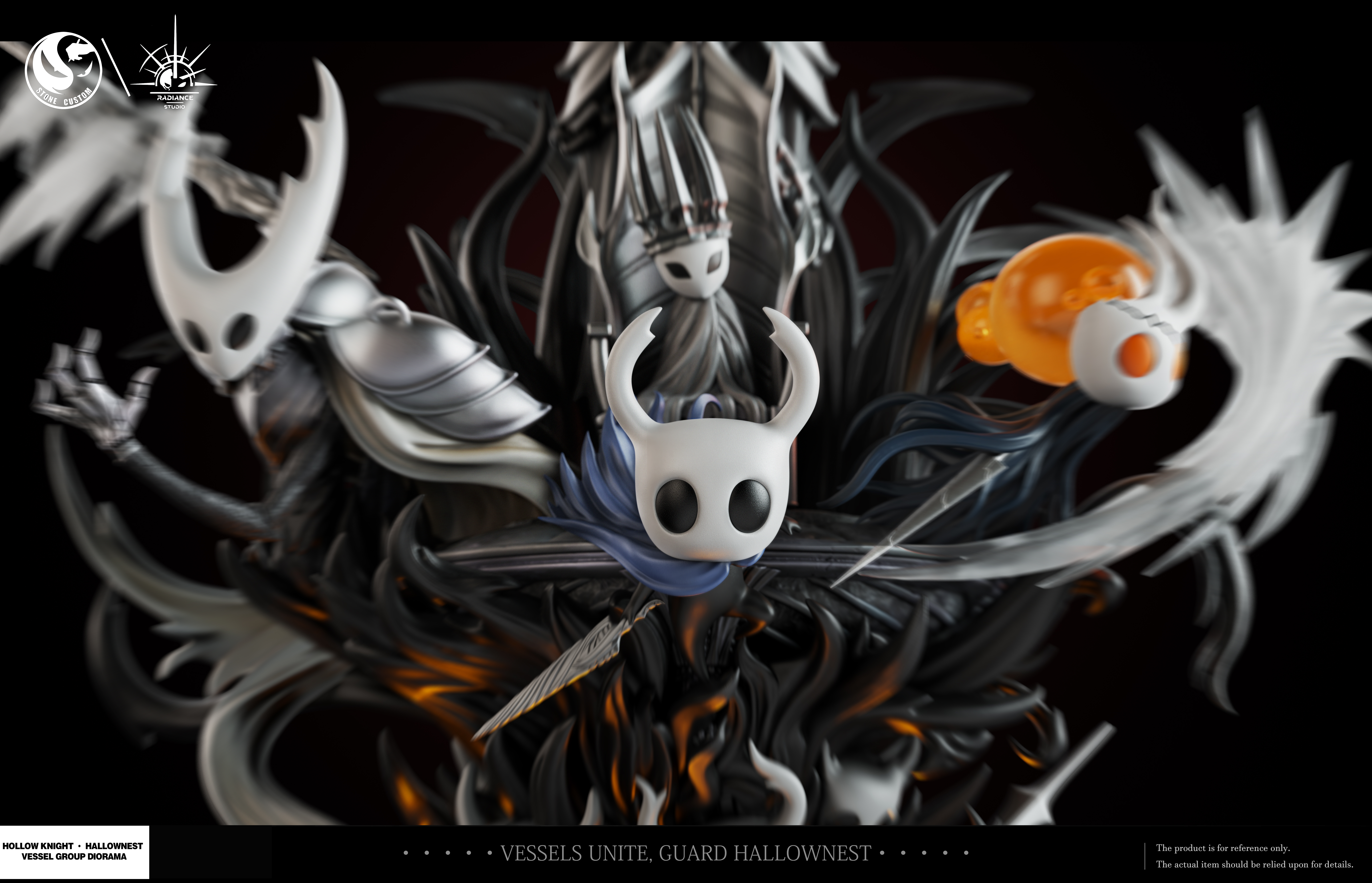 【Pre-sale】Hallownest Vessel Group with LED-Hollow Knight-Stone Custom × Radiance Studio