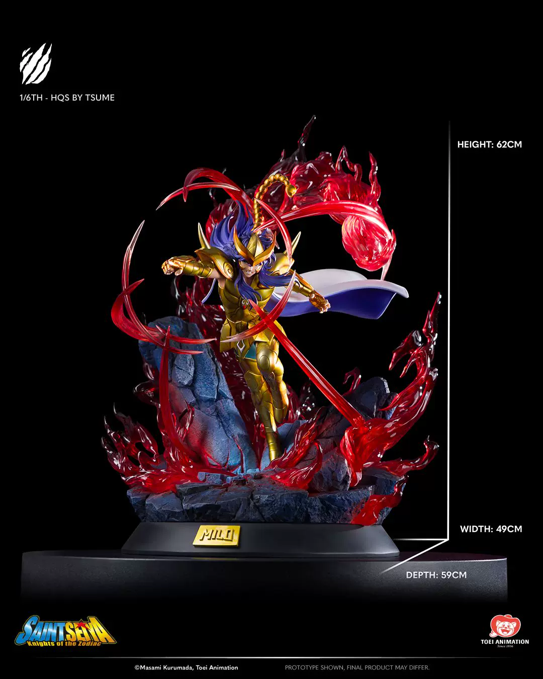 【Pre-sale】1/6 Scale Milo-Saint Seiya-TSUME Studio