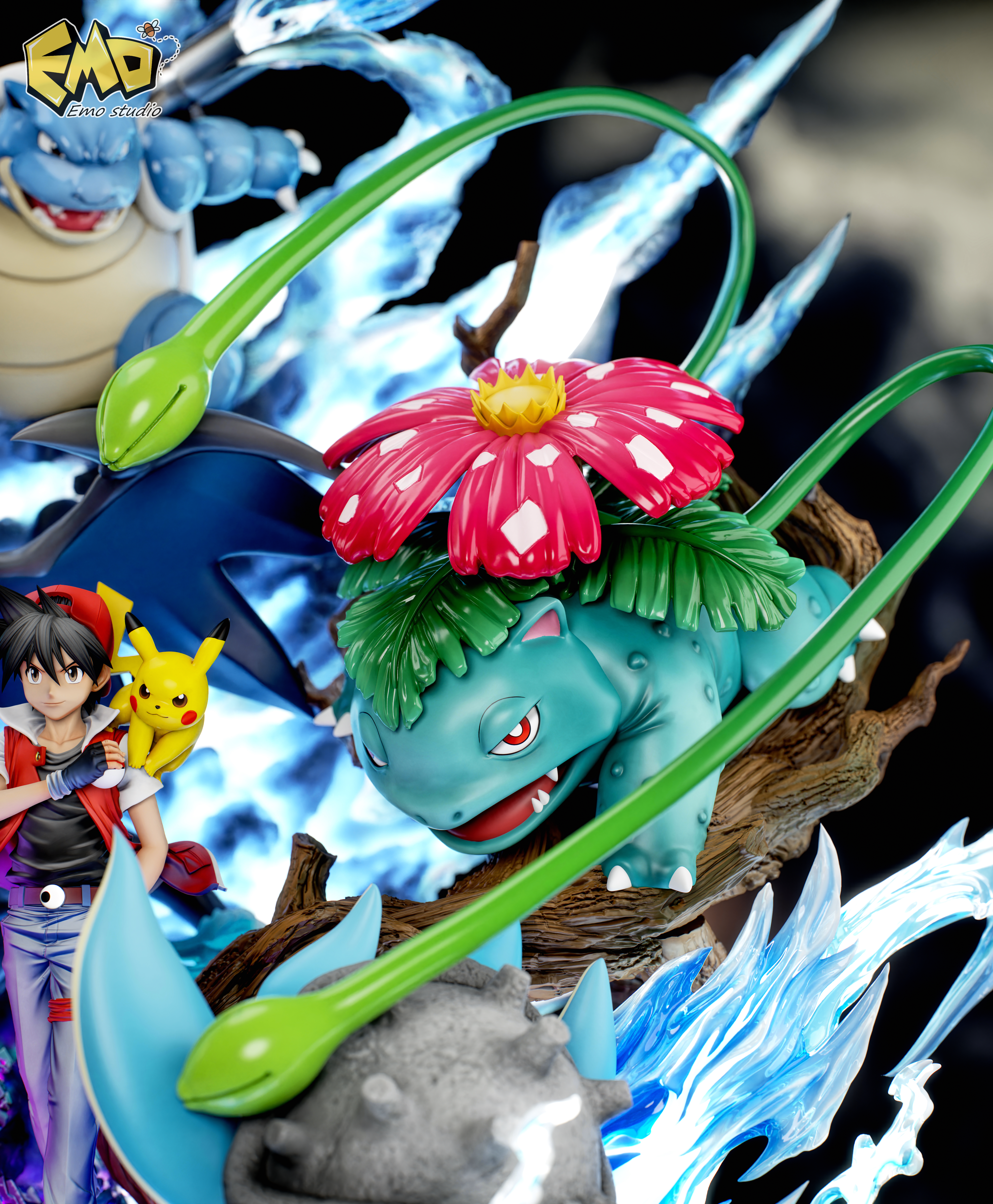 【Pre-sale】001 Red with LED-Pokemon-EMO Studio