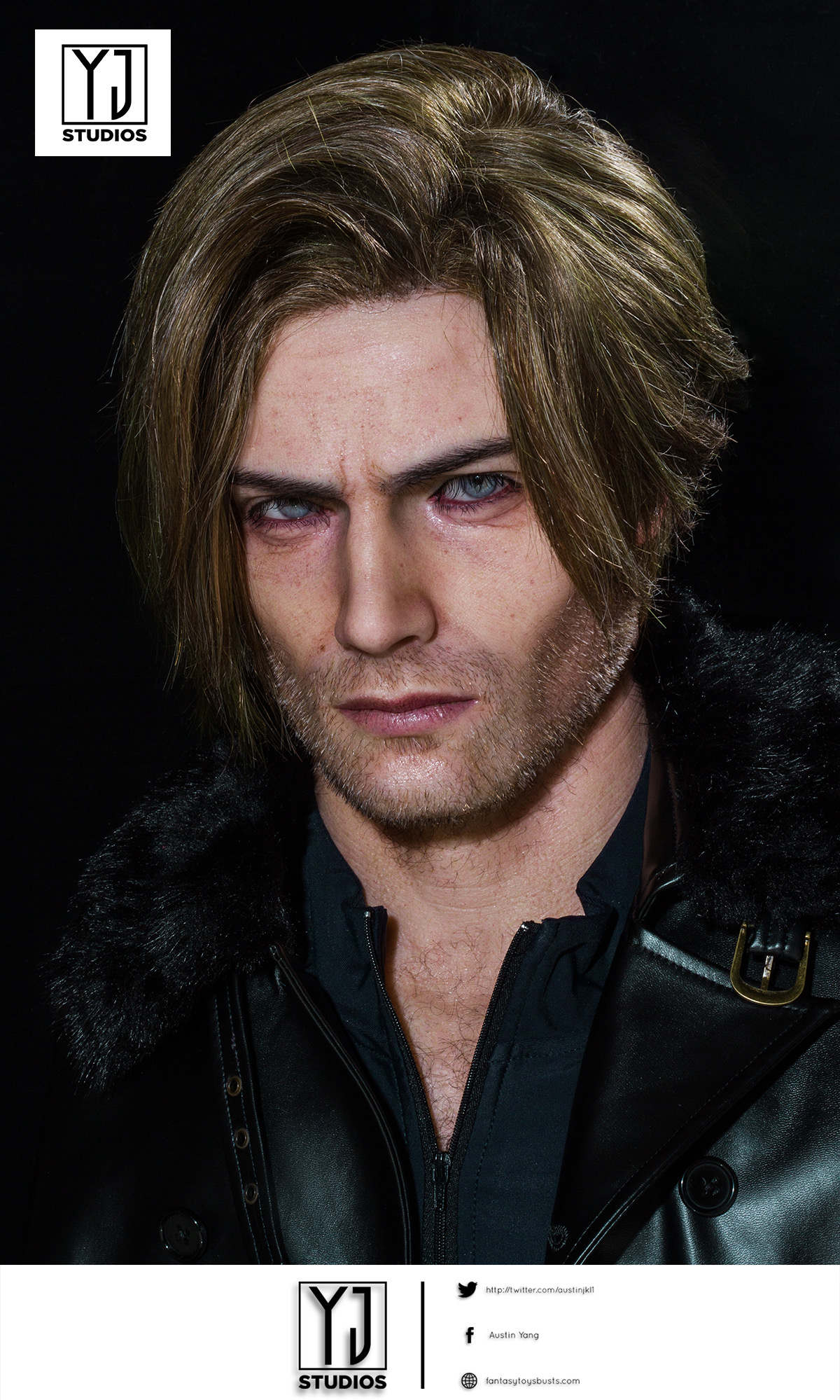 【Pre-sale】1/1 Scale Bust of Leon Scott Kennedy-YJ Studio
