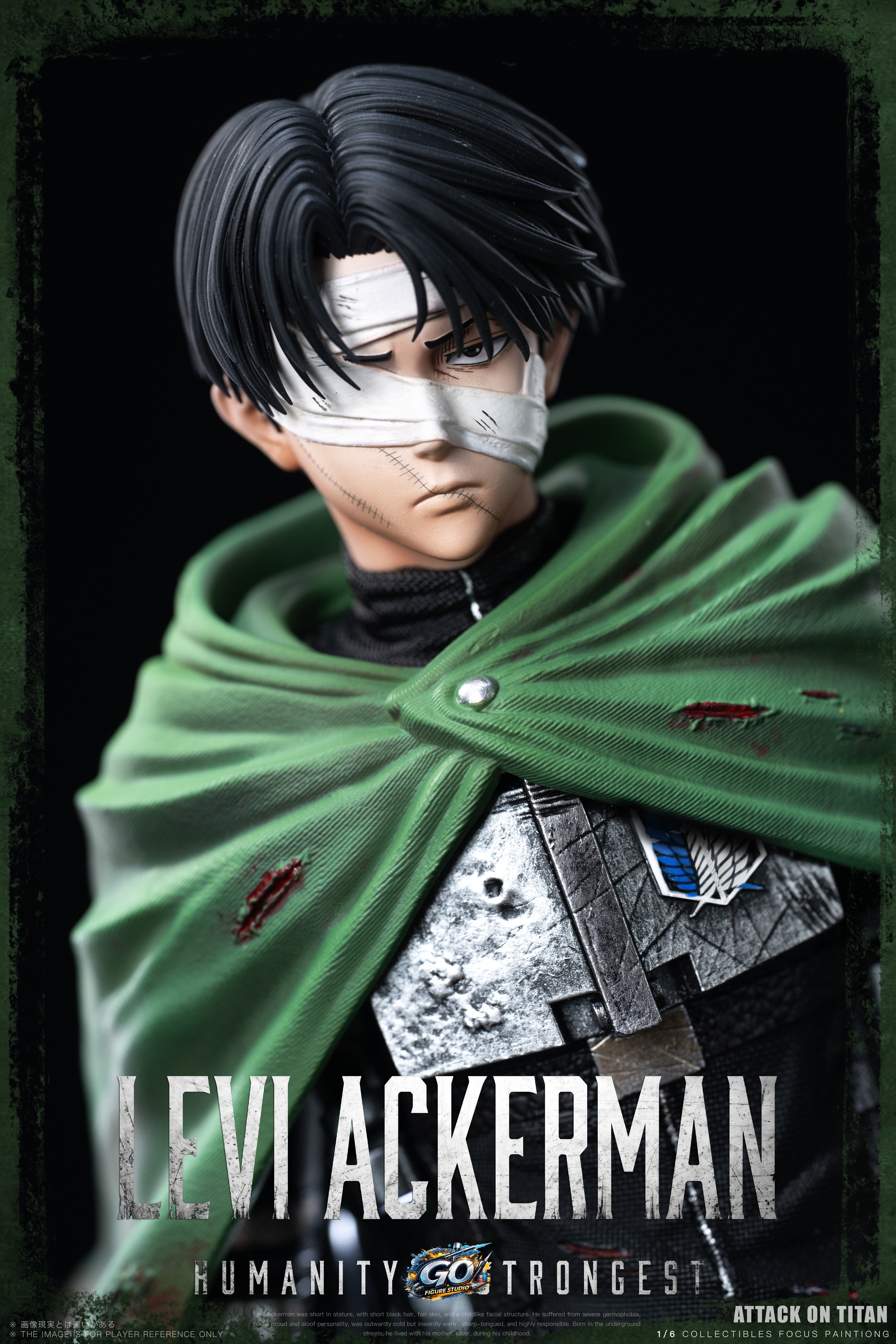 【Pre-sale】Levi-Attack on Titan-GO FIGURE Studio