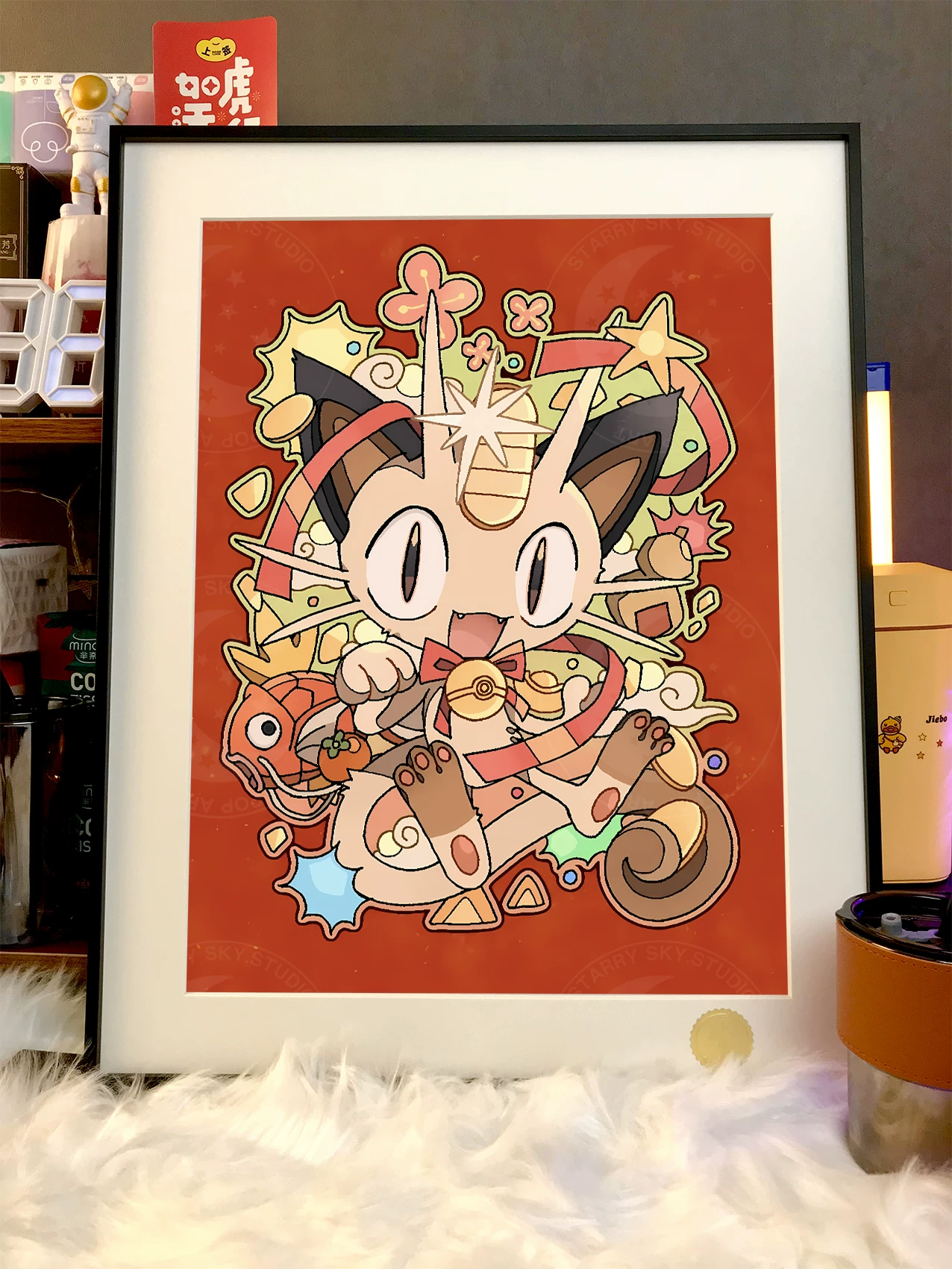 【Pre-sale】Decorative Painting of Meowth-XingKong Studio