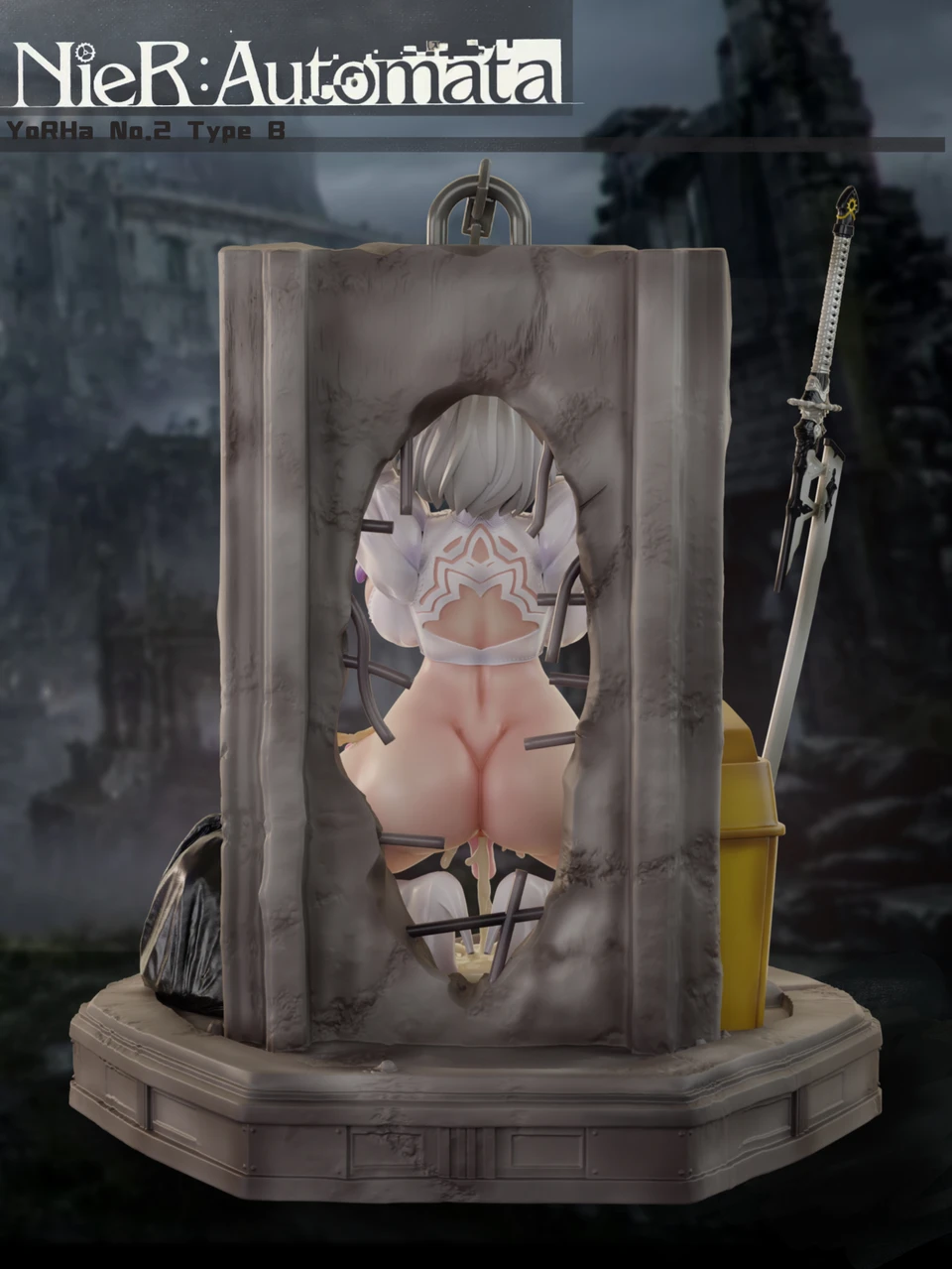 【Pre-sale】1/6 Scale Defeated NieR 2B-NieR:Automata-TG Studio