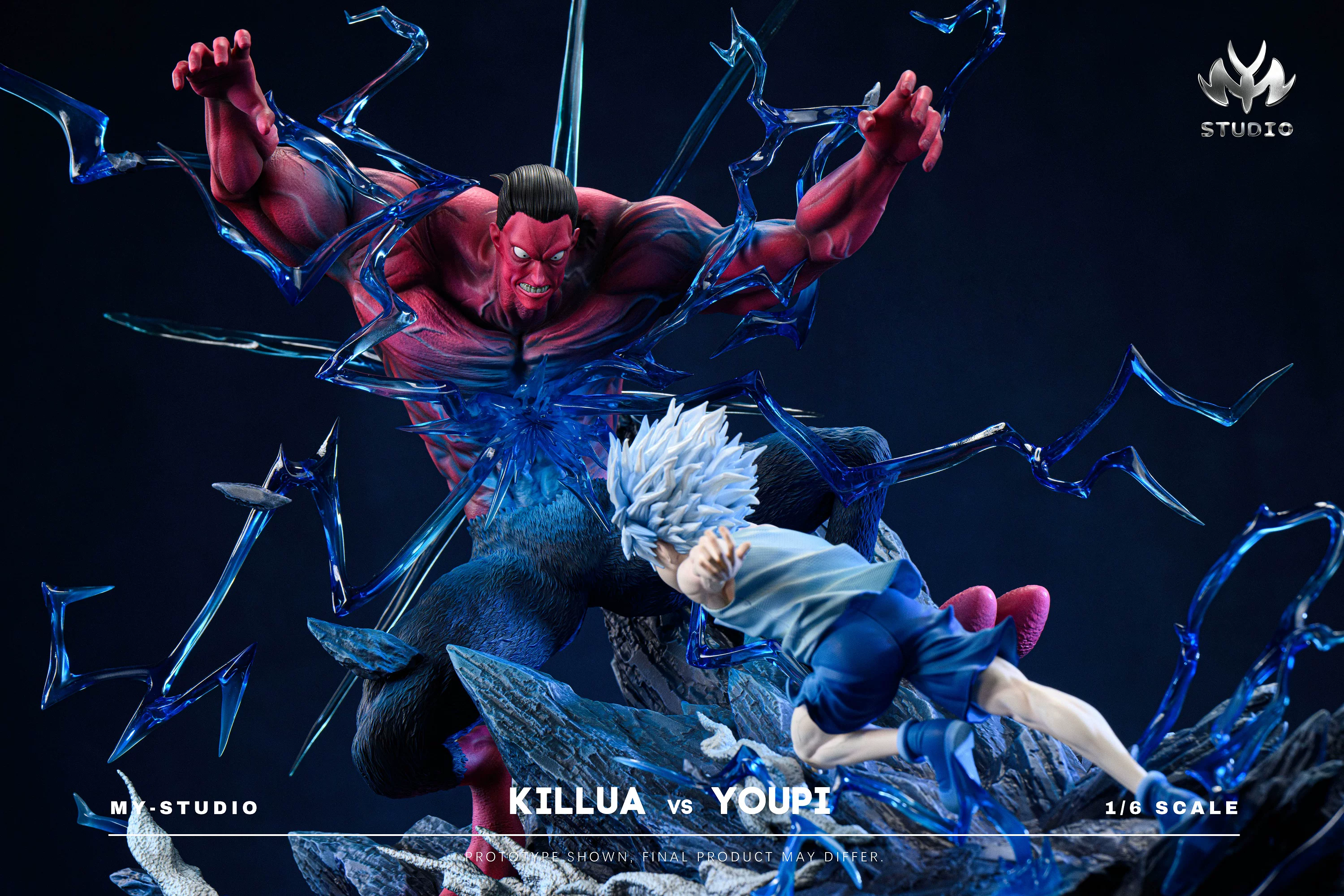 【Pre-sale】1/6 Scale Killua Zoldyck VS Menthuthuyoupi-Hunter X Hunter-MY Studio