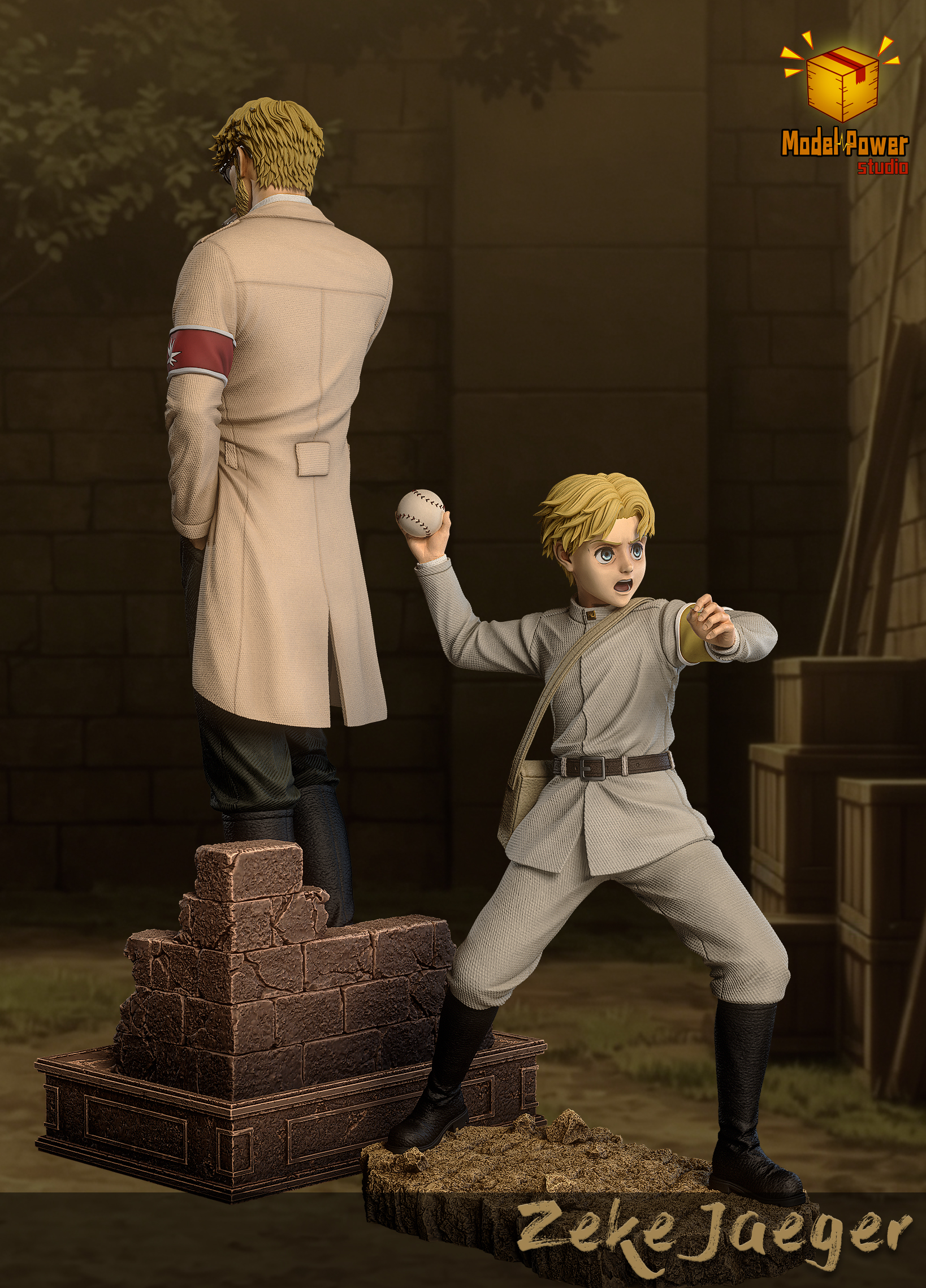 【Pre-sale】Zeke Jaeger-Attack on Titan-Model Power Studio