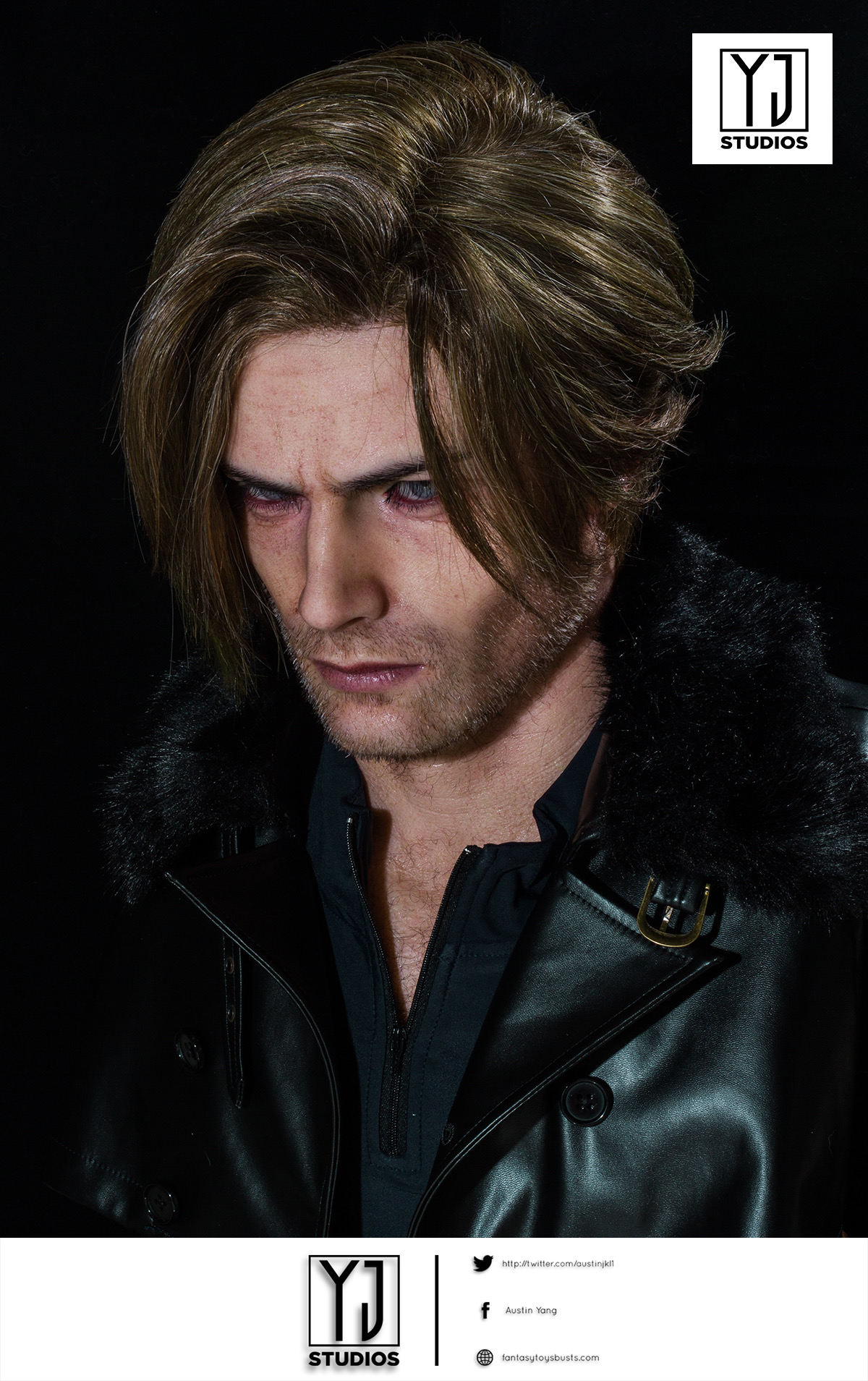 【Pre-sale】1/1 Scale Bust of Leon Scott Kennedy-YJ Studio