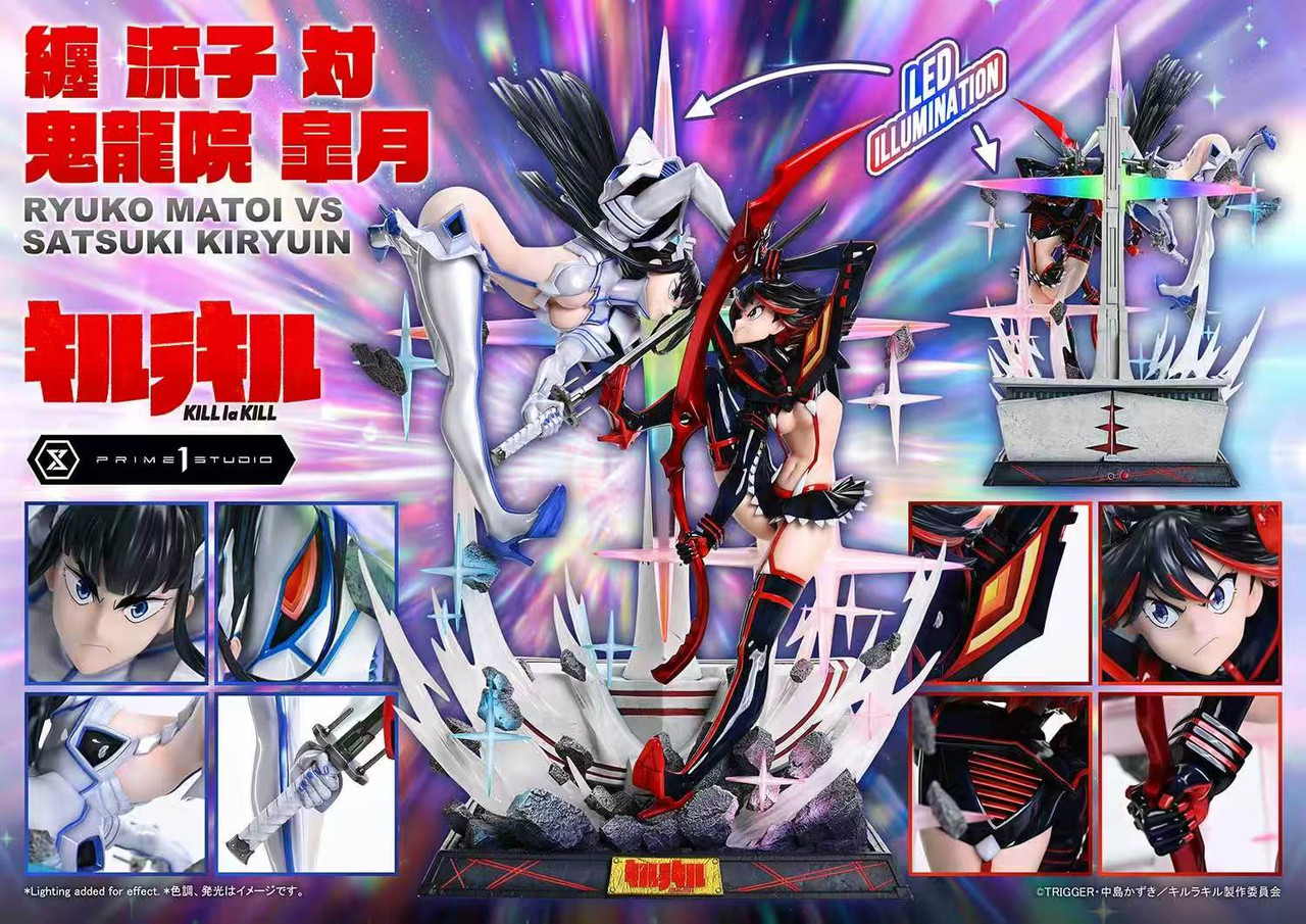 【Pre-sale】1/4 Scale Ryuko Matoi vs Satsuki Kiryuin with LED-KILL la KILL-Prime 1 Studio