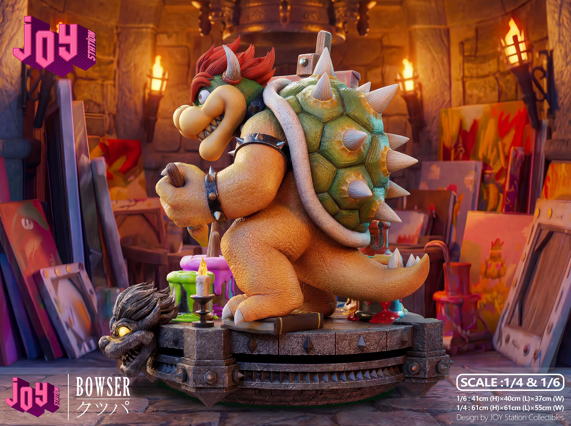 【Pre-sale】1/6 and 1/4 Scale Bowser 2.0-Joy Station Studio