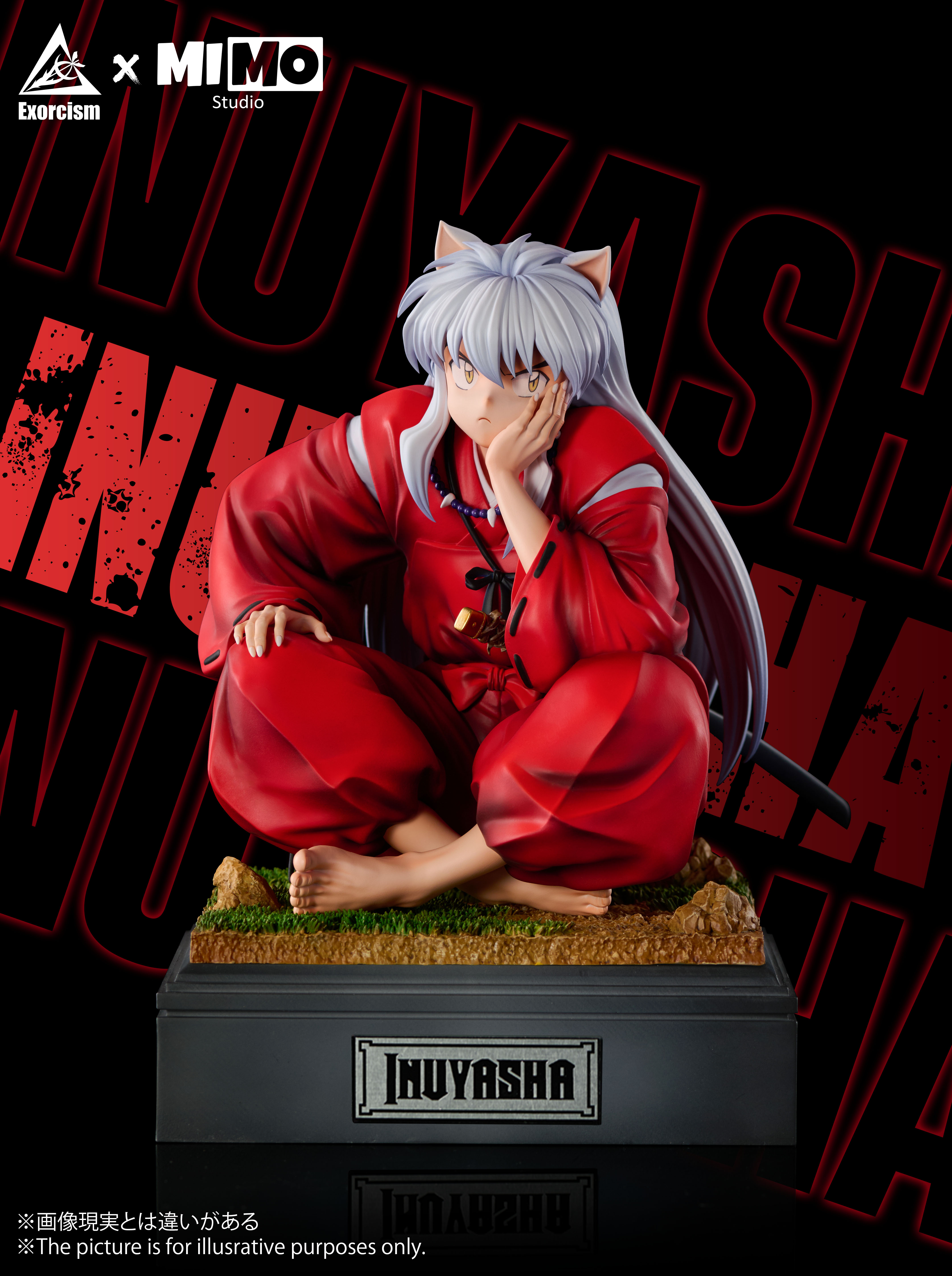 【Pre-sale】1/6 Scale Sitting Inuyasha-Exorcism Studio and MIMO Studio
