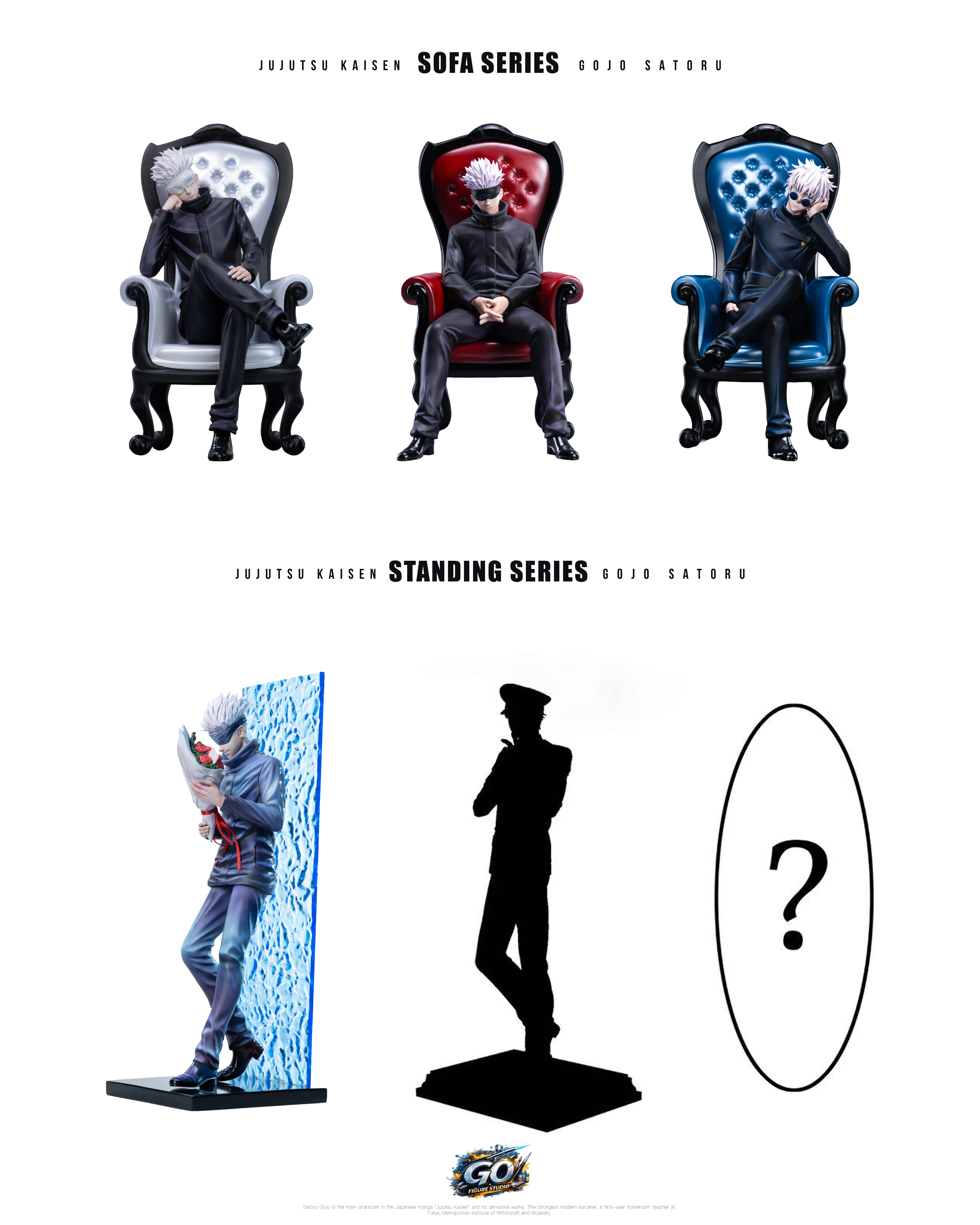 【Pre-sale】Blue Chair Gojo-Jujutsu Kaisen-GO FIGURE STUDIO