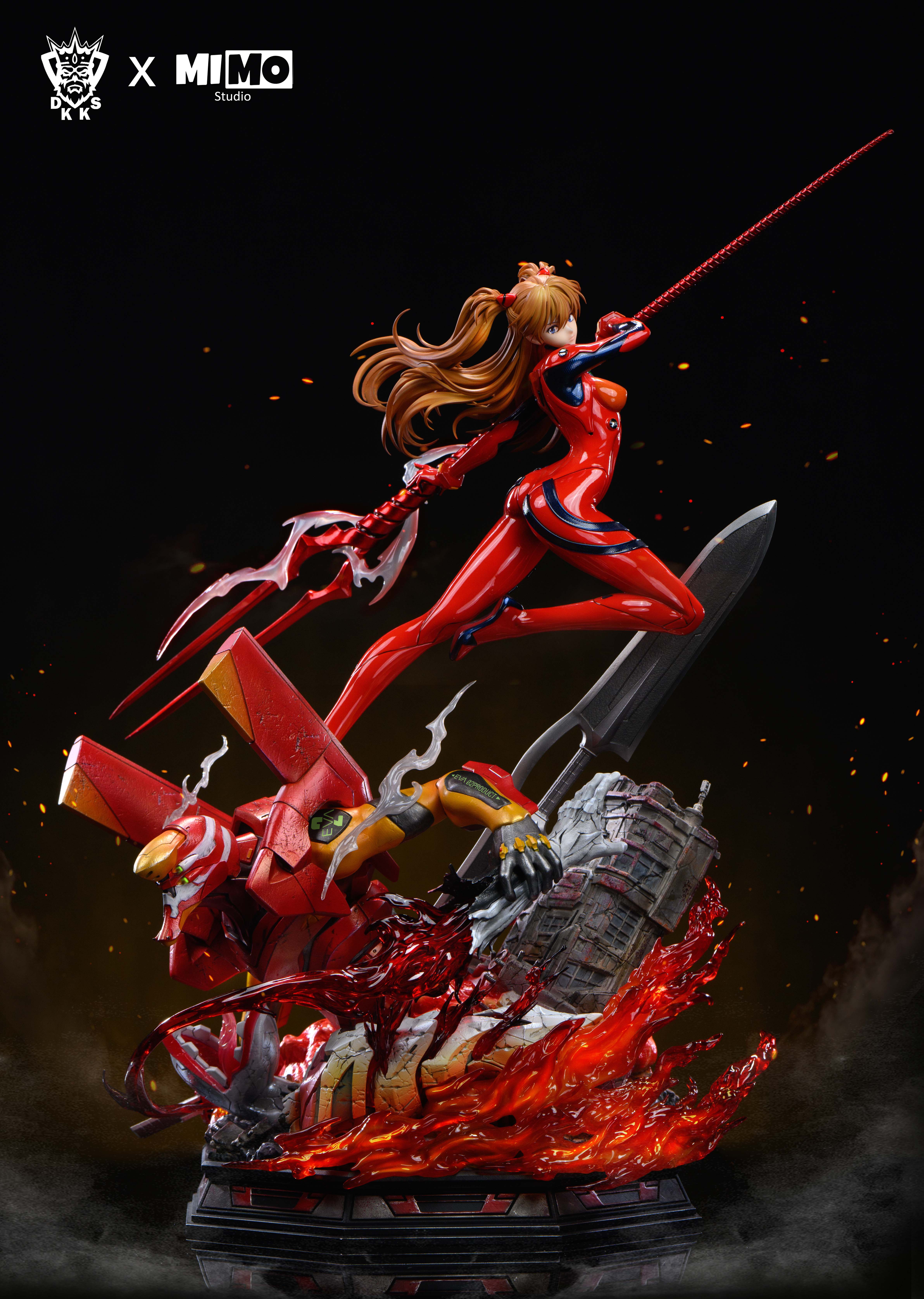 【Pre-sale】1/6 Scale Asuka-EVA-Dark King and MIMO Studio