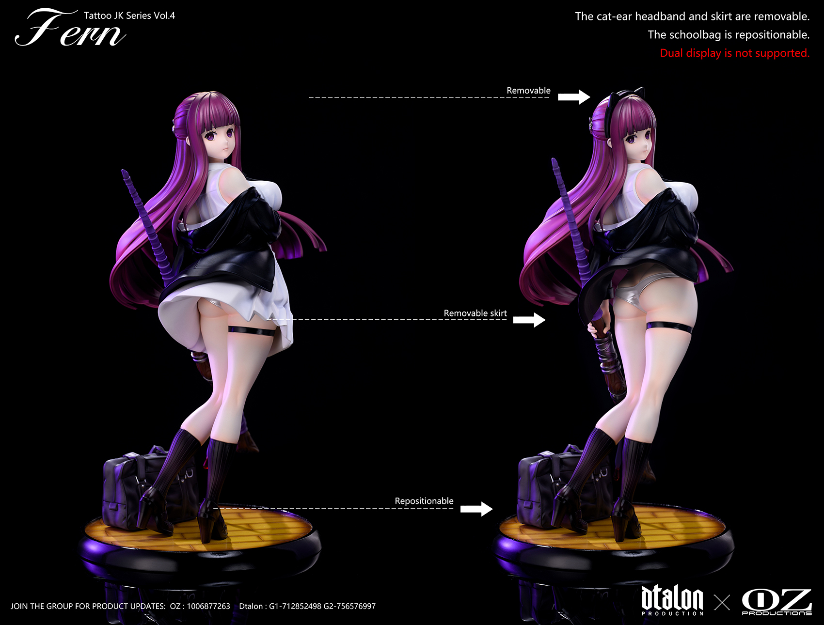 【Pre-sale】1/6 Scale 004 Fern-Frieren: Beyond Journey's End-Dtalon x Oz Production Studio