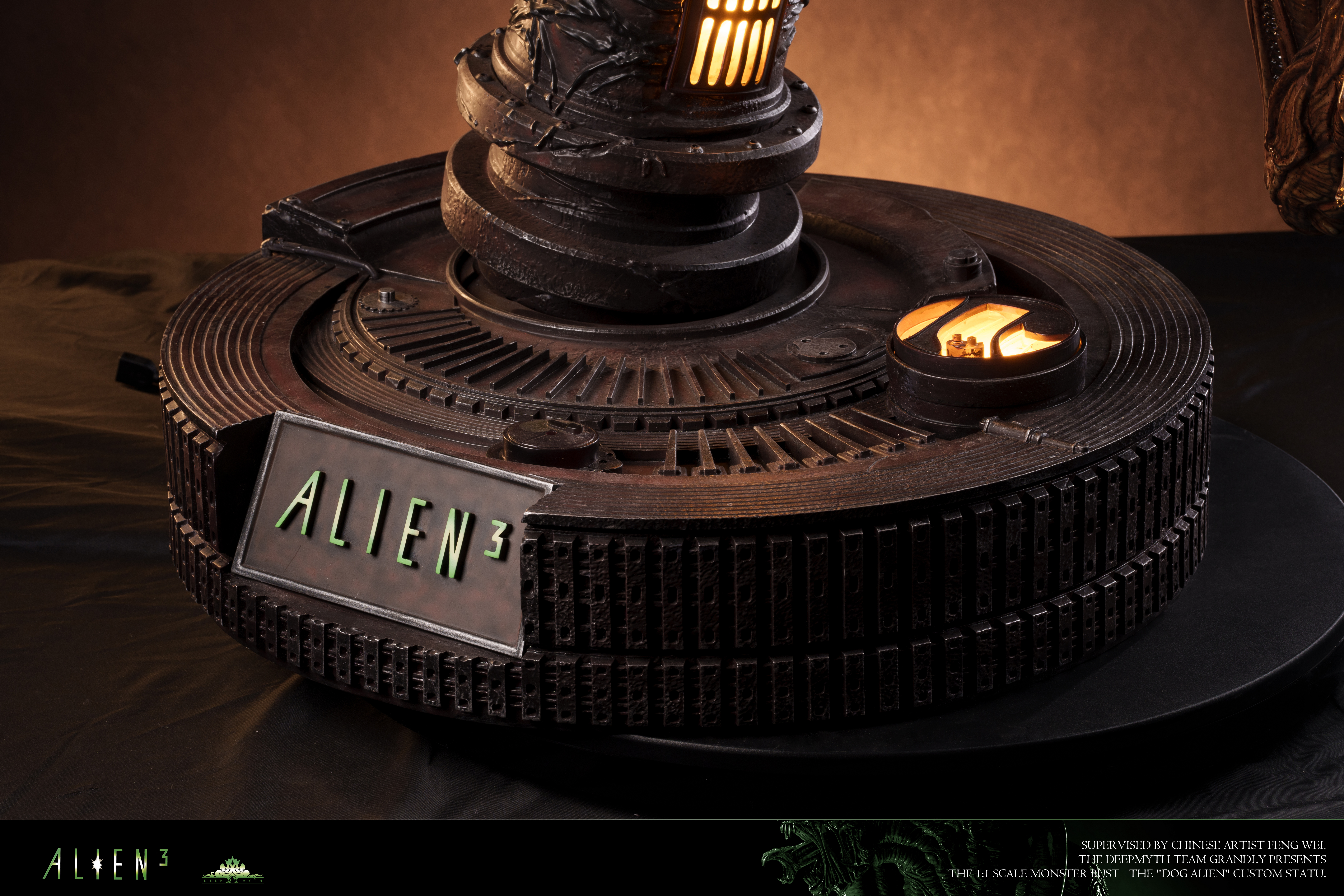 【Pre-sale】1/1 Scale Bust of Dog Alien-Deepmyth Studio