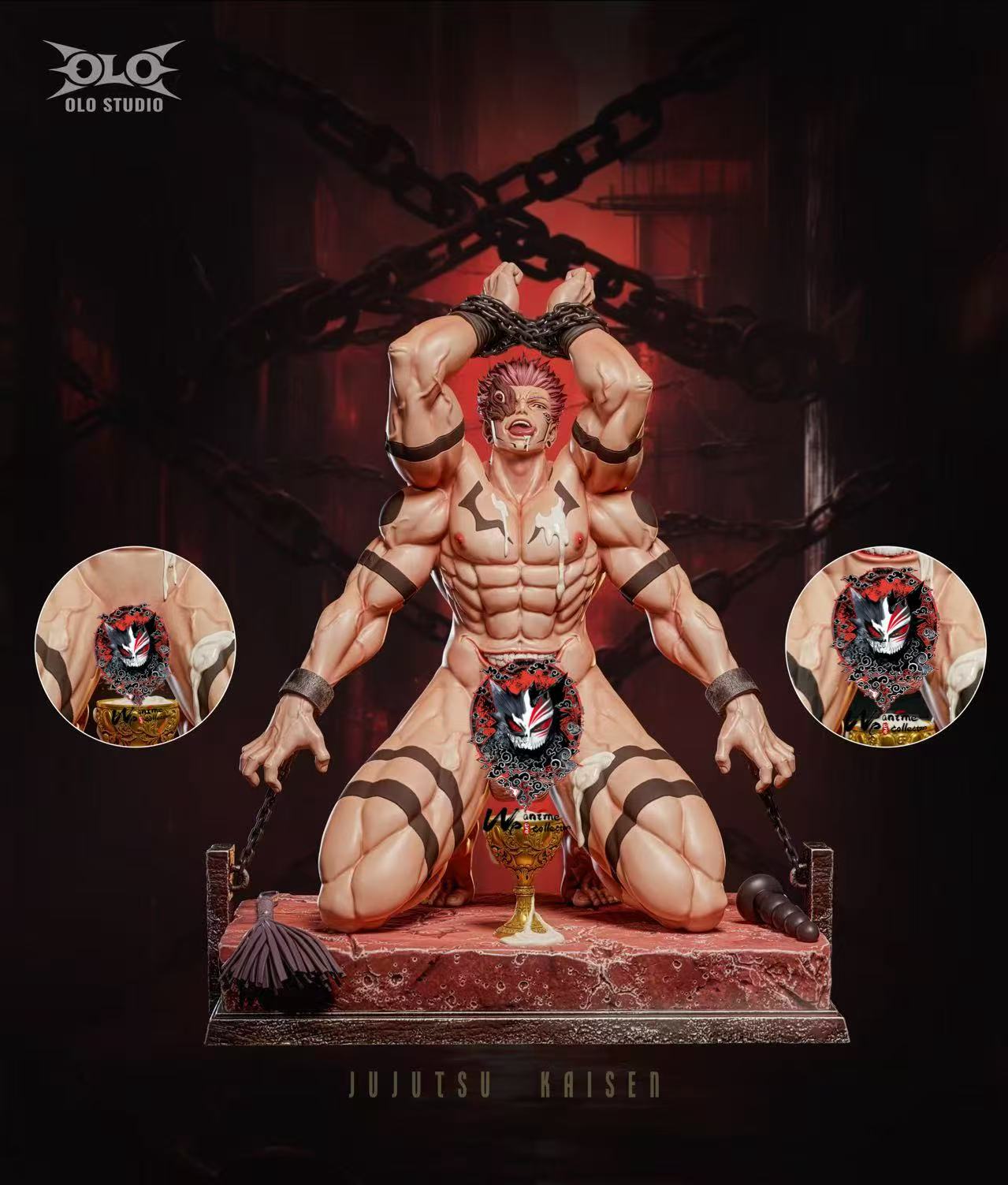 【Pre-sale】1/6 Scale Ryomen Sukuna-Jujutsu Kaisen-OLO Studio