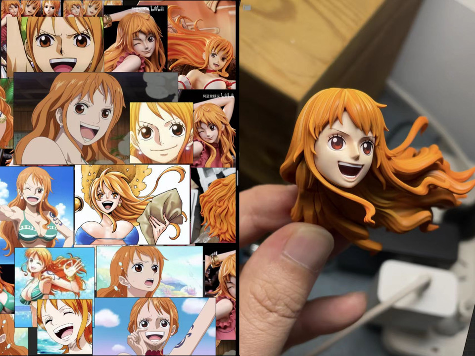 【Pre-sale】Nami and Long-eared Cat-One Piece-MJ Studio