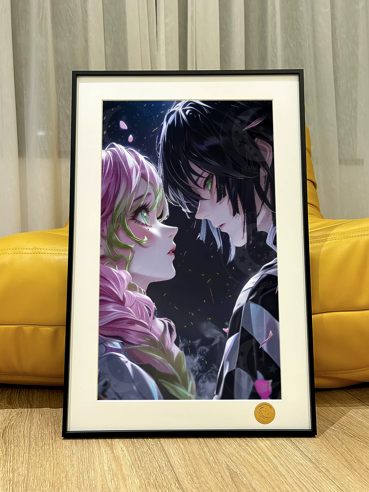 【Pre-sale】Decorative Painting of Kanroji Mitsuri and Iguro Obanai-XingKong Studio