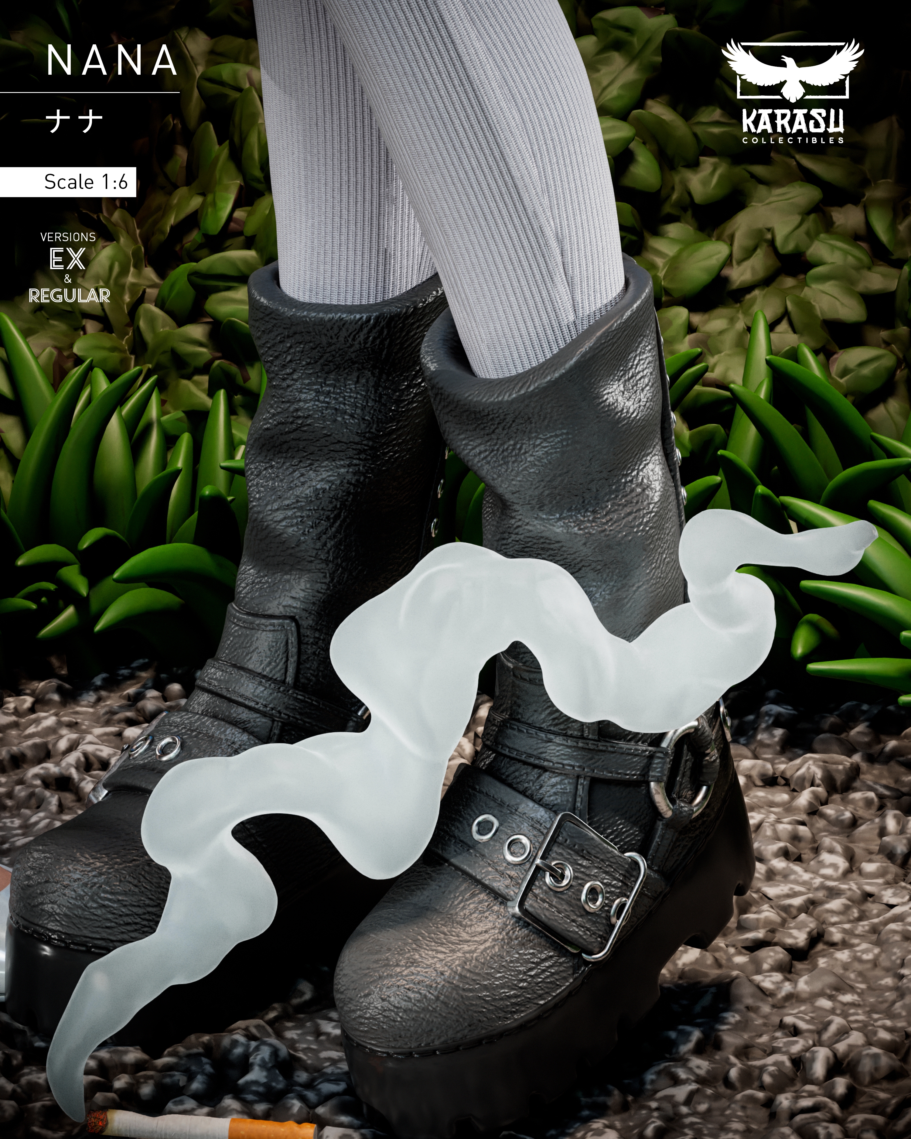 【Pre-sale】1/6 Scale Osaki Nana and Komatsu Nana with LED-KARASU Collectibles Studio