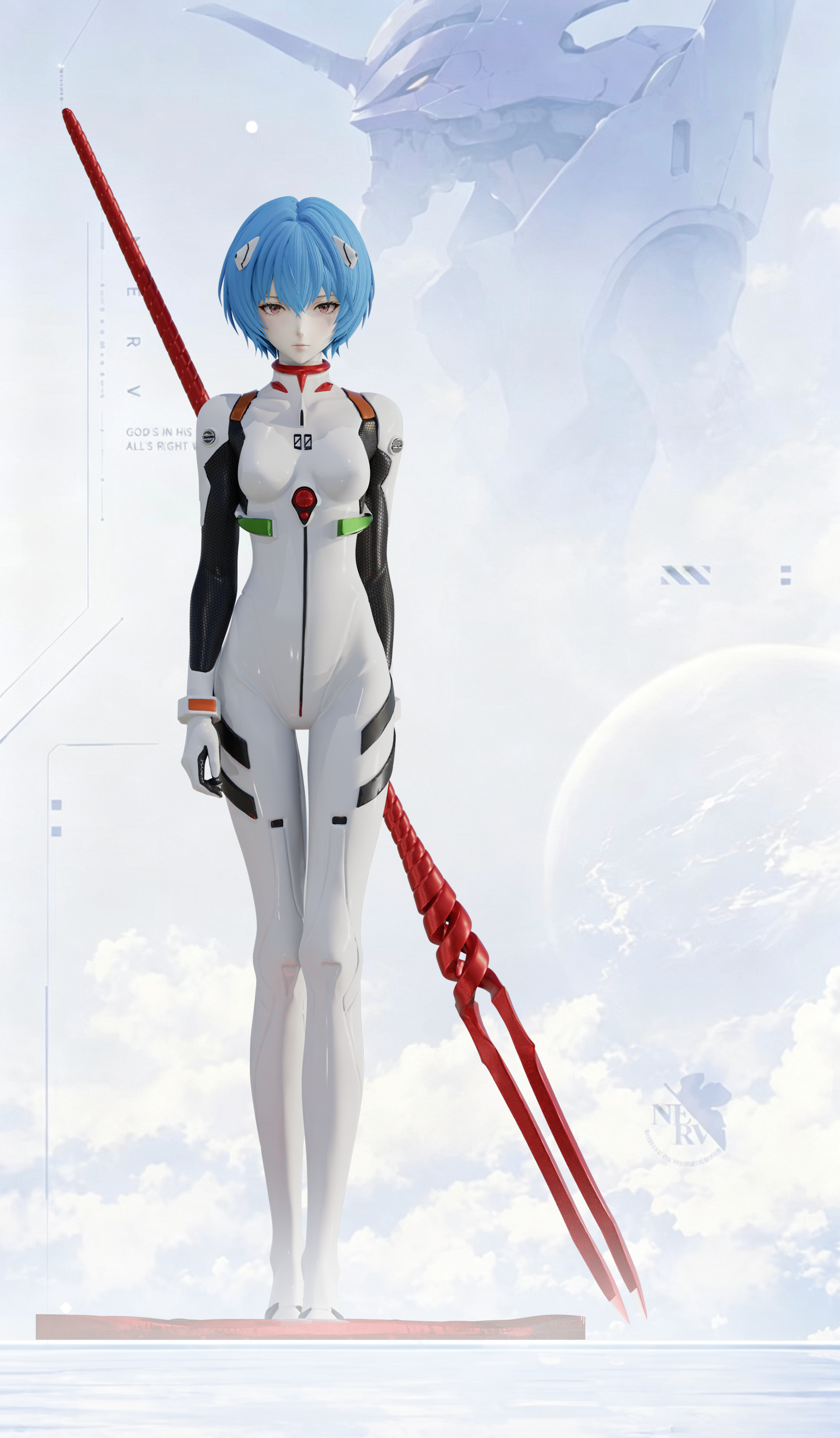 【Pre-sale】1/6 Scale Seiya Ayanami Rei-EVA-CYZ Studio