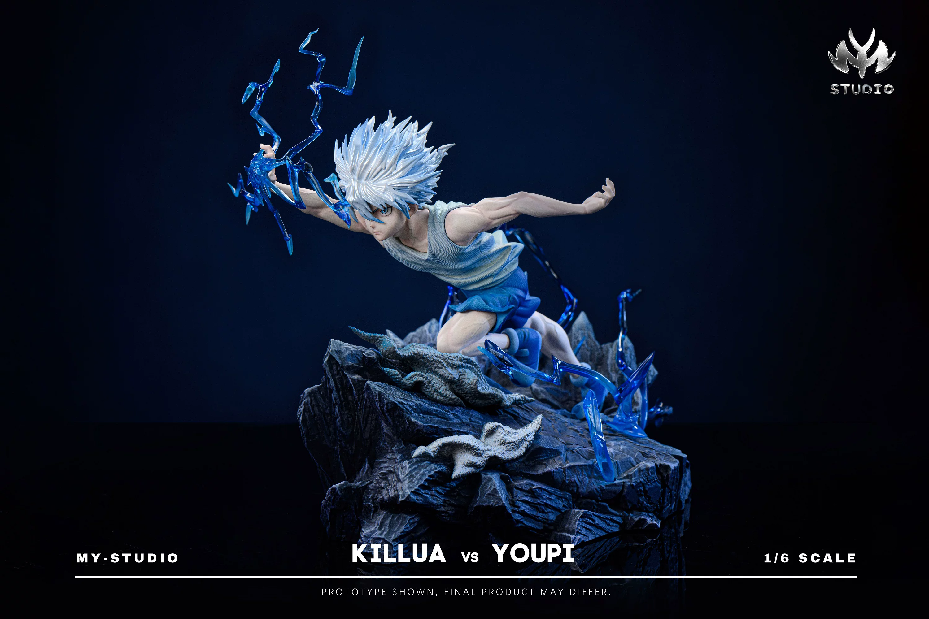 【Pre-sale】1/6 Scale Killua Zoldyck VS Menthuthuyoupi-Hunter X Hunter-MY Studio