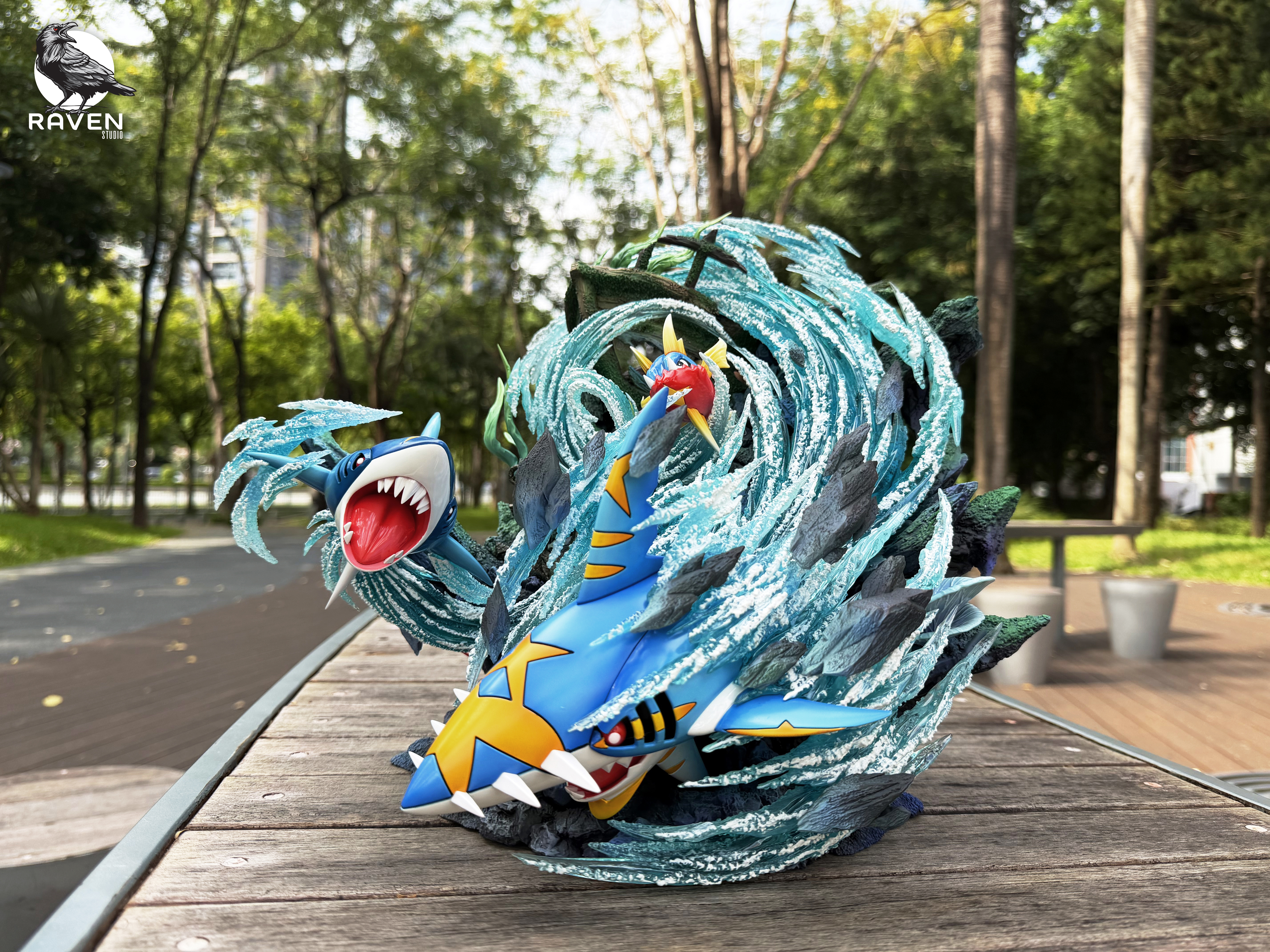 【Pre-sale】1/20 Scale Sharpedo-Pokemon-Raven Studio