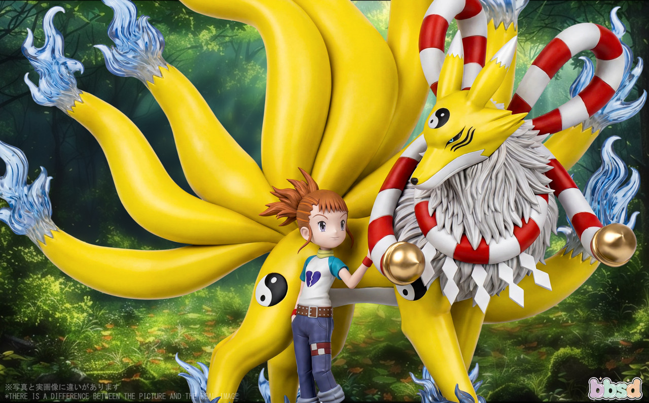 【Pre-sale】MH Scale Kyubimon and Rika Nonaka-Digimon Adventure-BBSD Studio