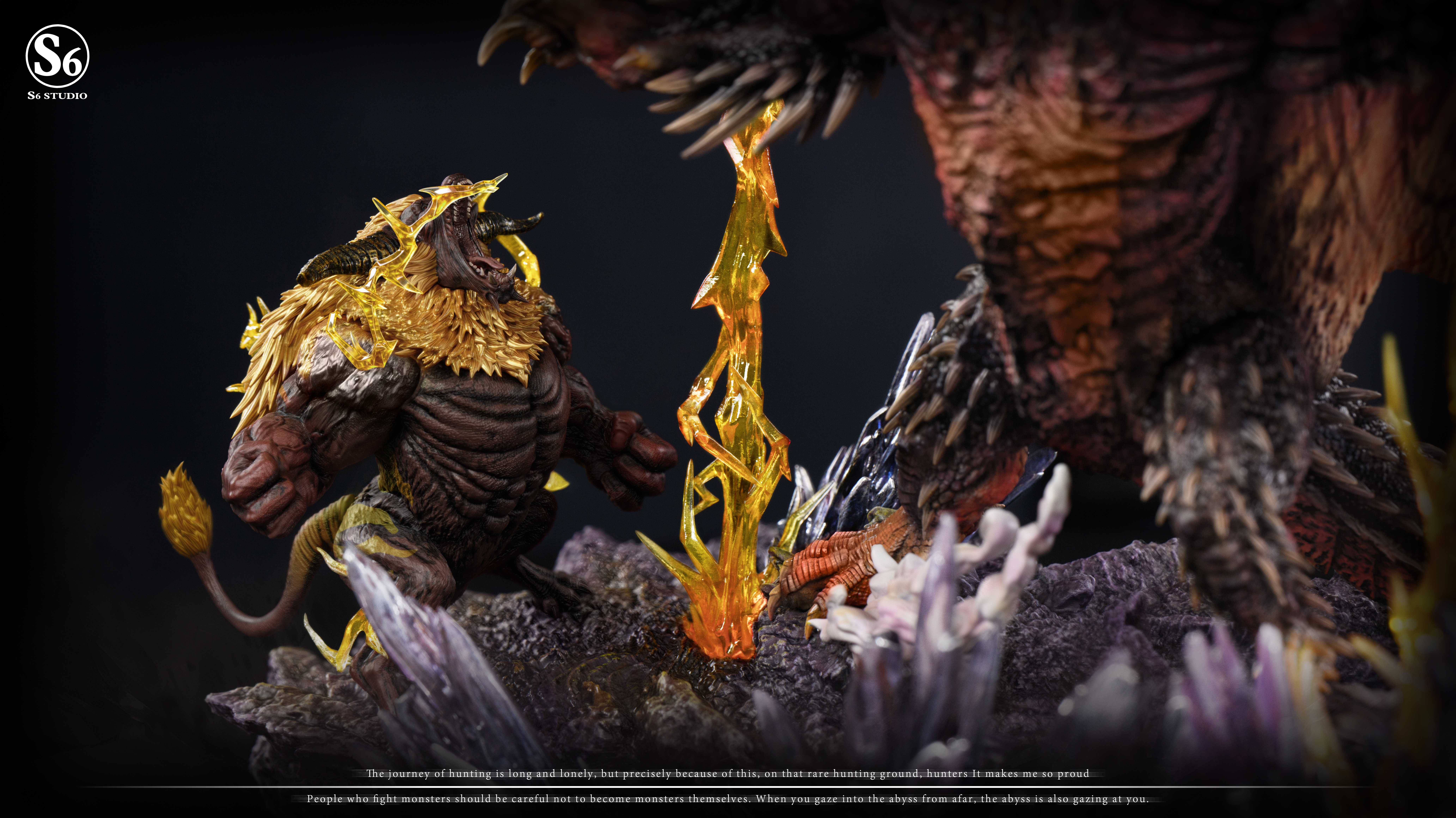 【Pre-sale】Nergigante and Rajang-Monster Hunter-S6 Studio