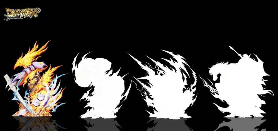 【Pre-sale】White Swan Yoh Asakura with LED-SHAMAN KING-Dreammaker Studio