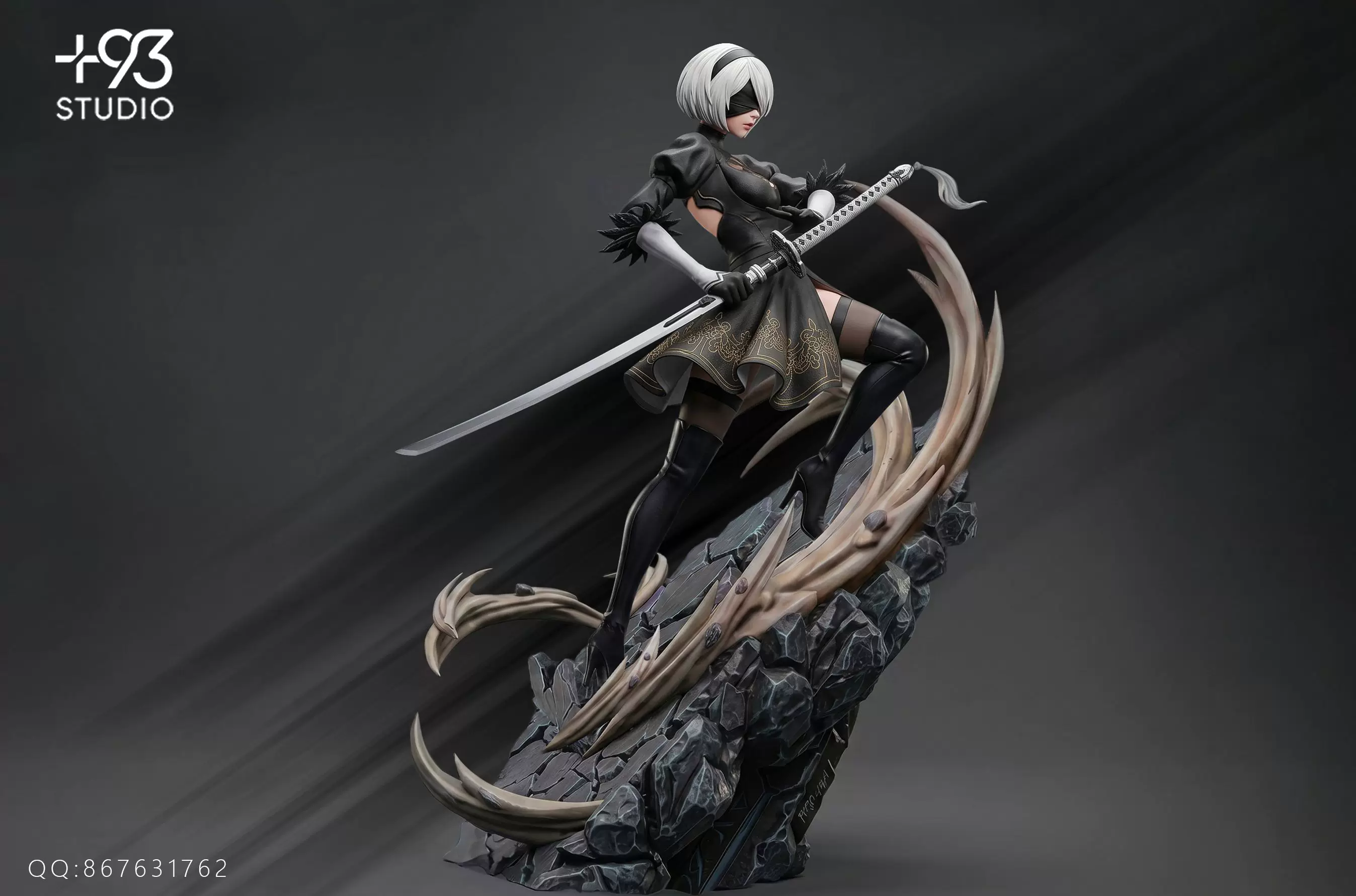 【Pre-sale】1/6 and 1/4 Scale NieR 2B Attack-XIX·III Studio