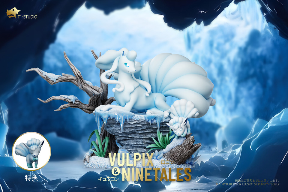 【Pre-sale】1/20 Scale Vulpix and Ninetales-Pokemon-T1 Studio