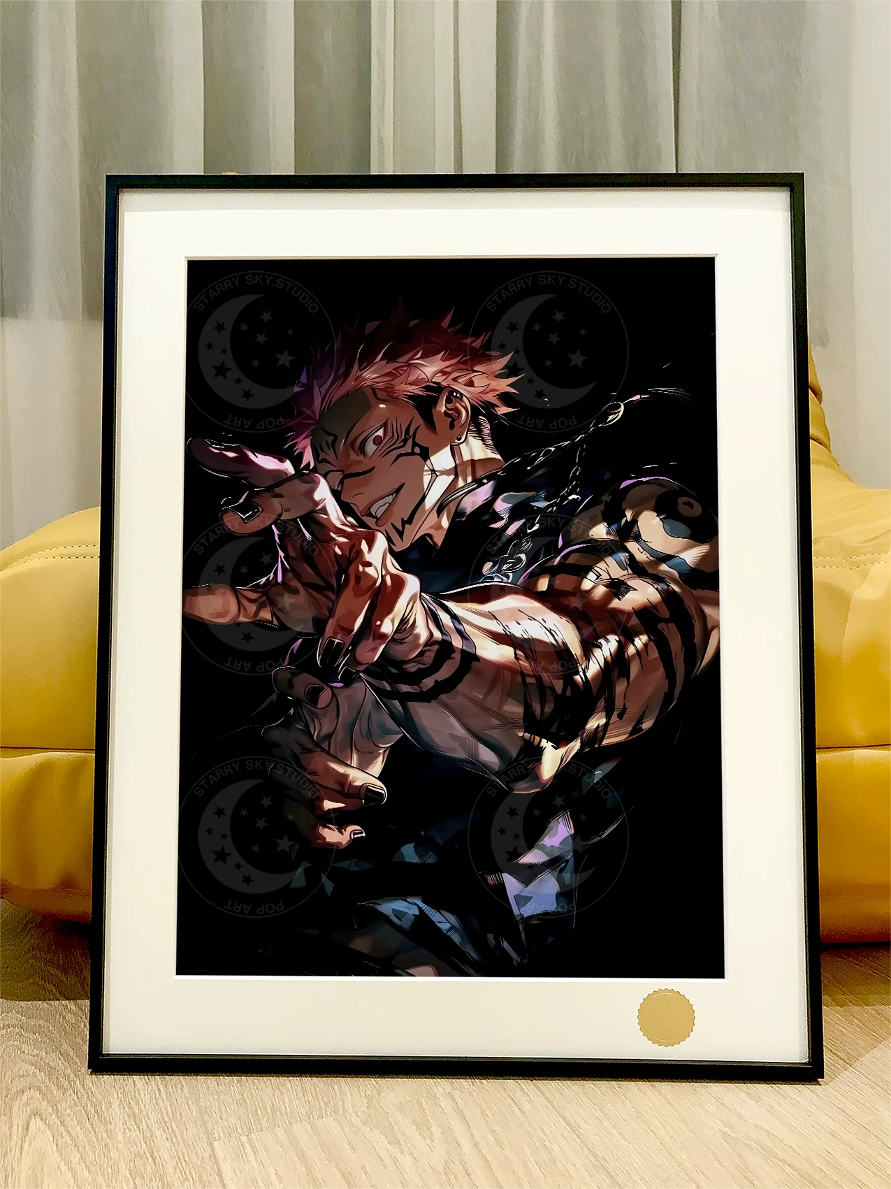 【Pre-sale】Decorative Painting of Ryomen Sukuna-Jujutsu Kaisen-XingKong Studio