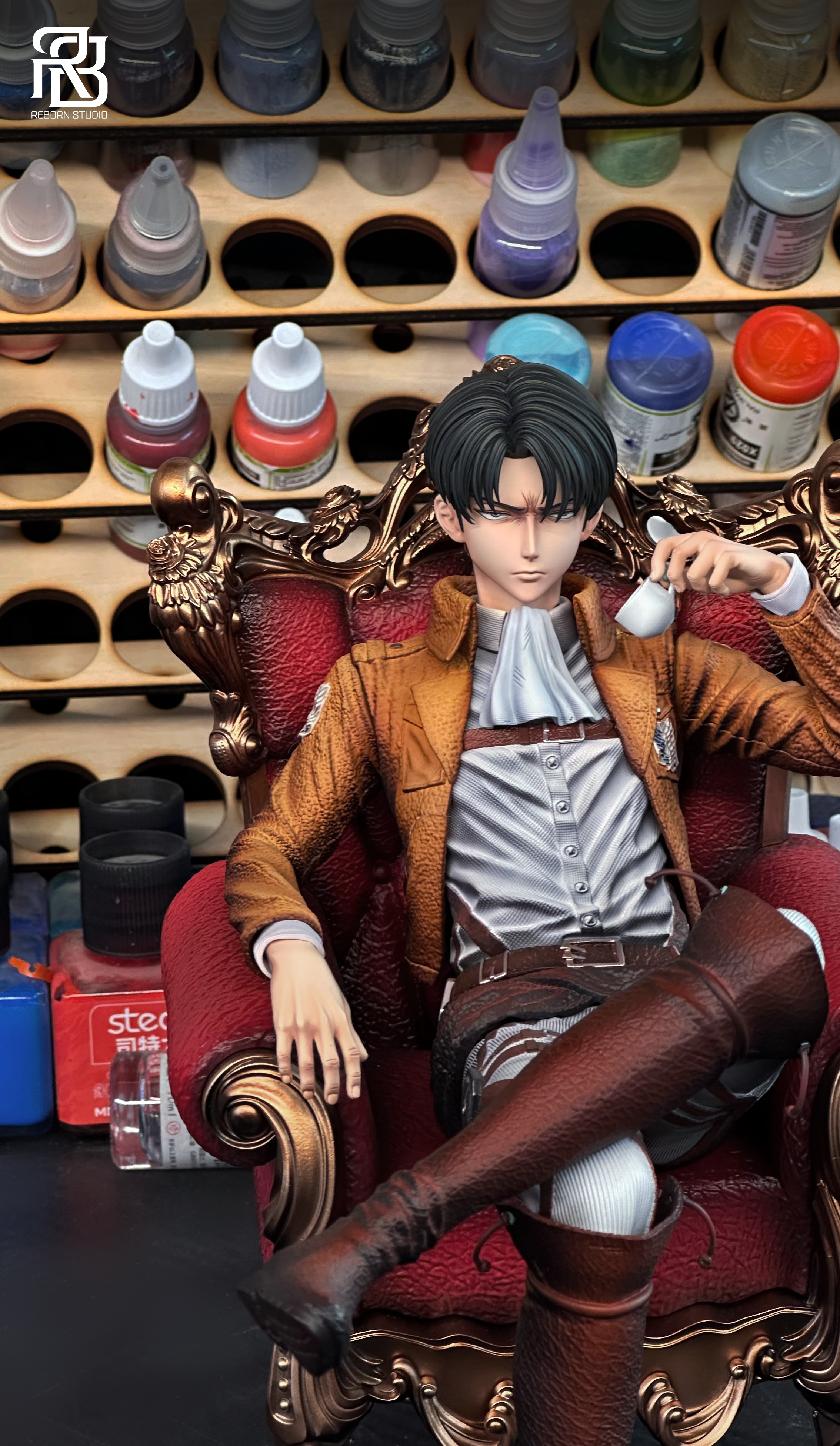 【Pre-sale】1/6 Scale Levi Drinking Tea-ReBorn Studio