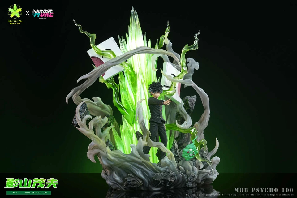 【Pre-sale】Shigeo Kageyama with LED-Mob Psycho 100-Sakura × More Studio