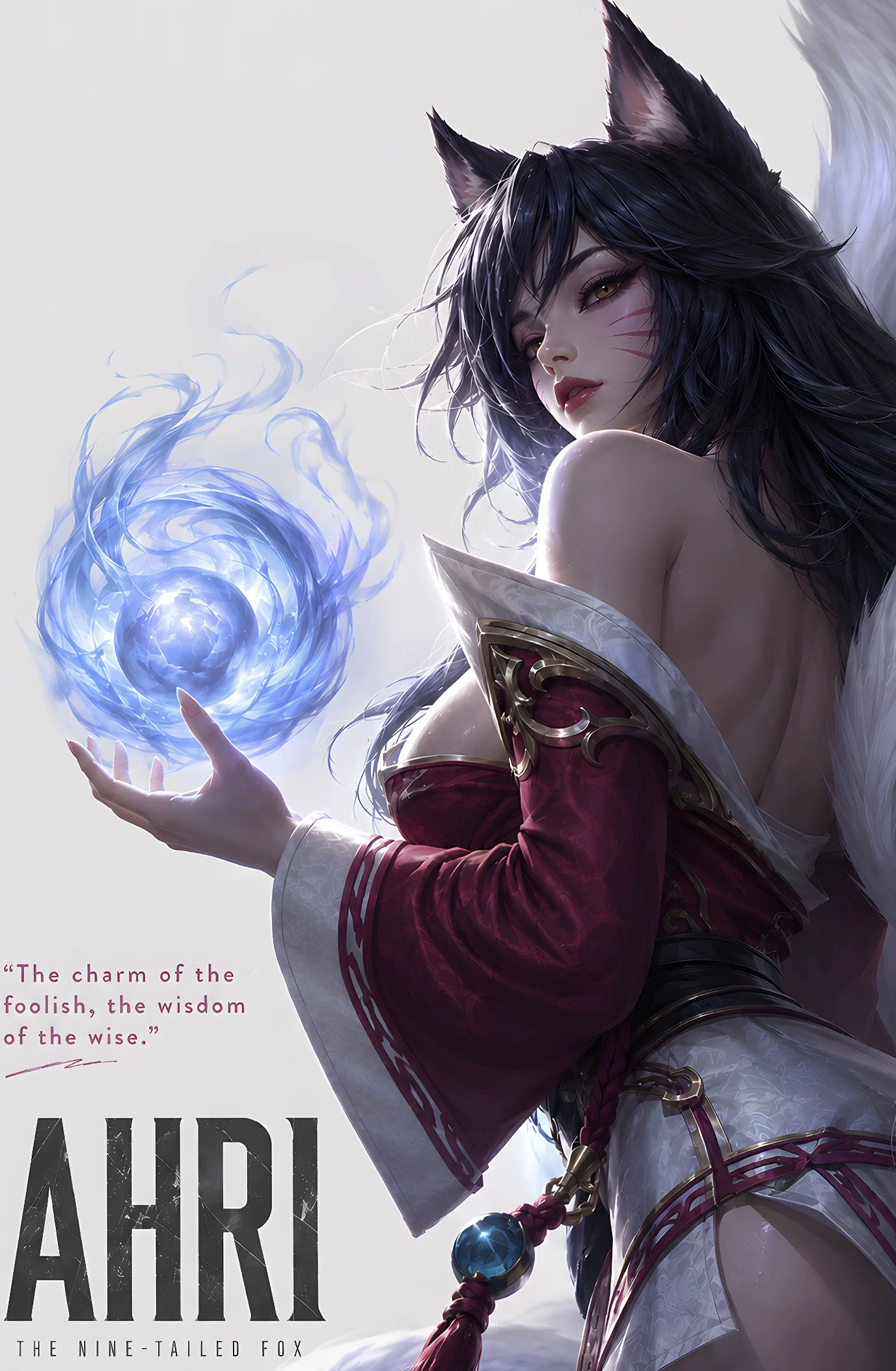 【Pre-sale】Decorative Painting of Ahri-League of Legends-H2 Studio