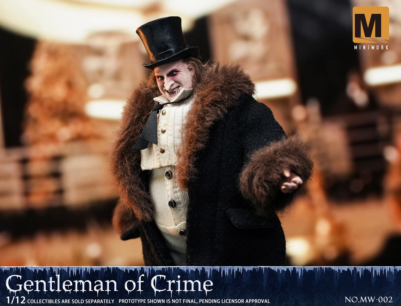 【Pre-sale】1/12 Scale Gentleman of Crime Collectible Action Figure-MINIWORK Studio