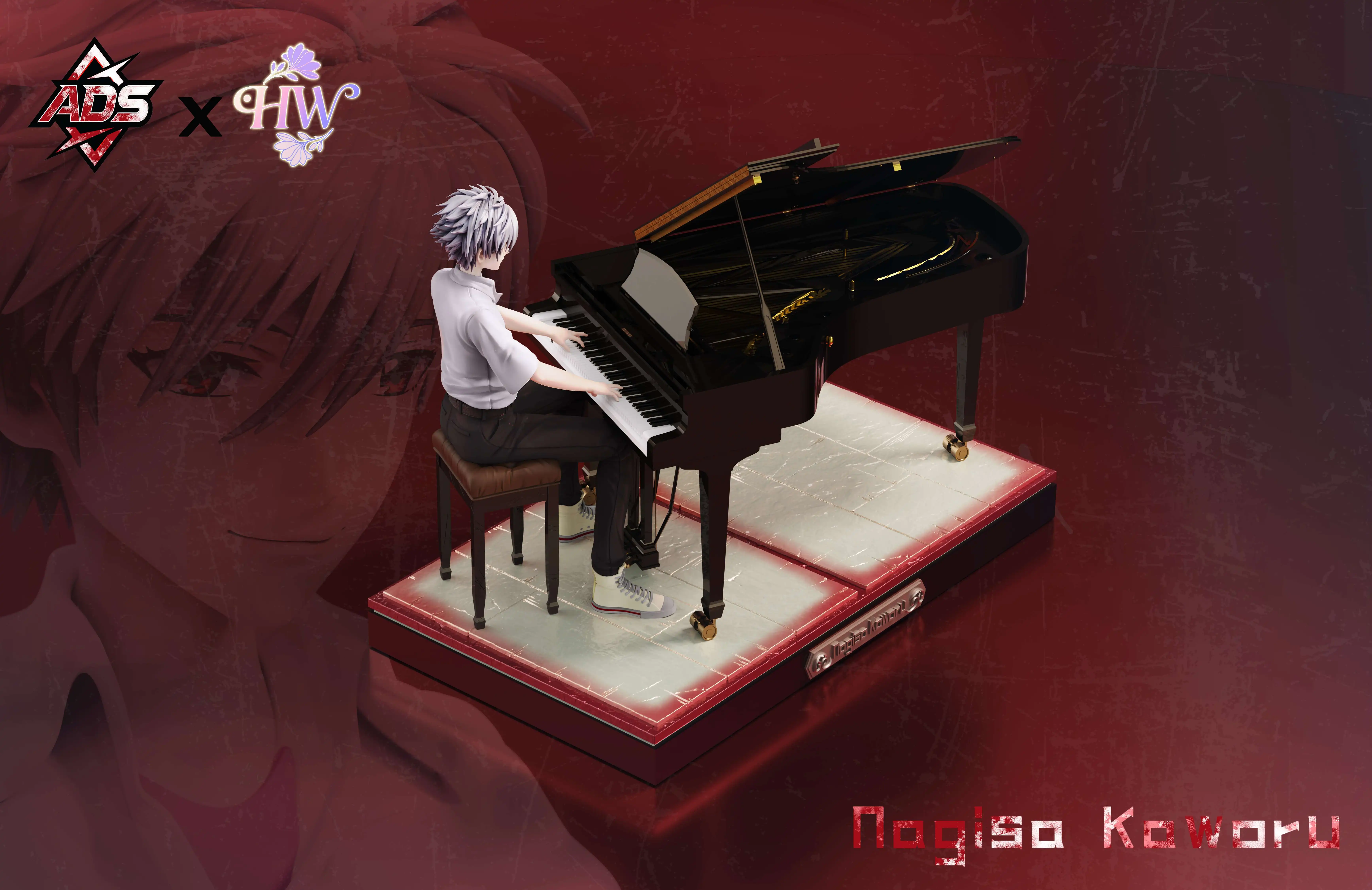 【Pre-sale】1/6 Scale Piano Nagisa Kaworu-ADS Studio